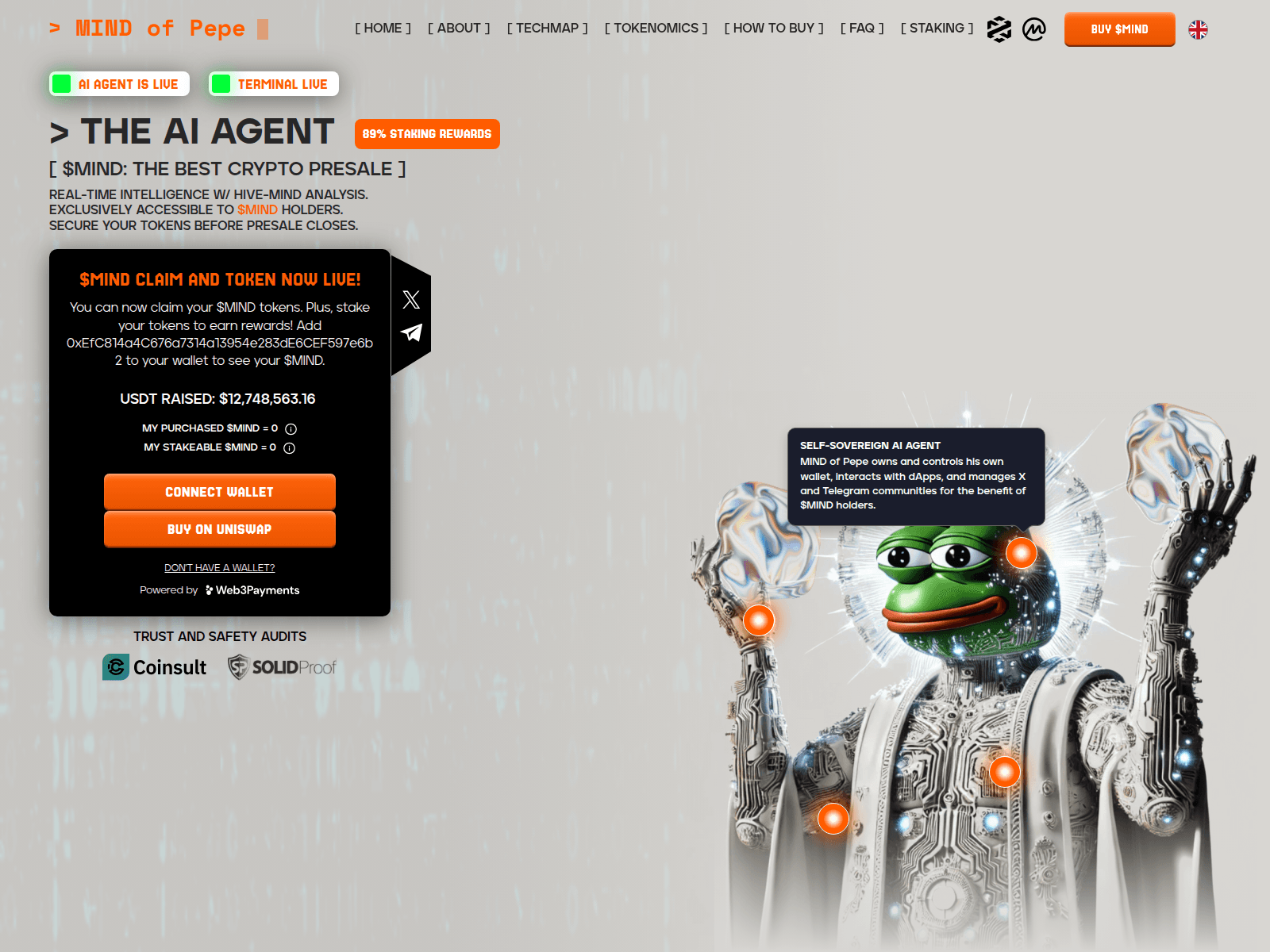 Forensic screenshot of zeus-ai.pages.dev