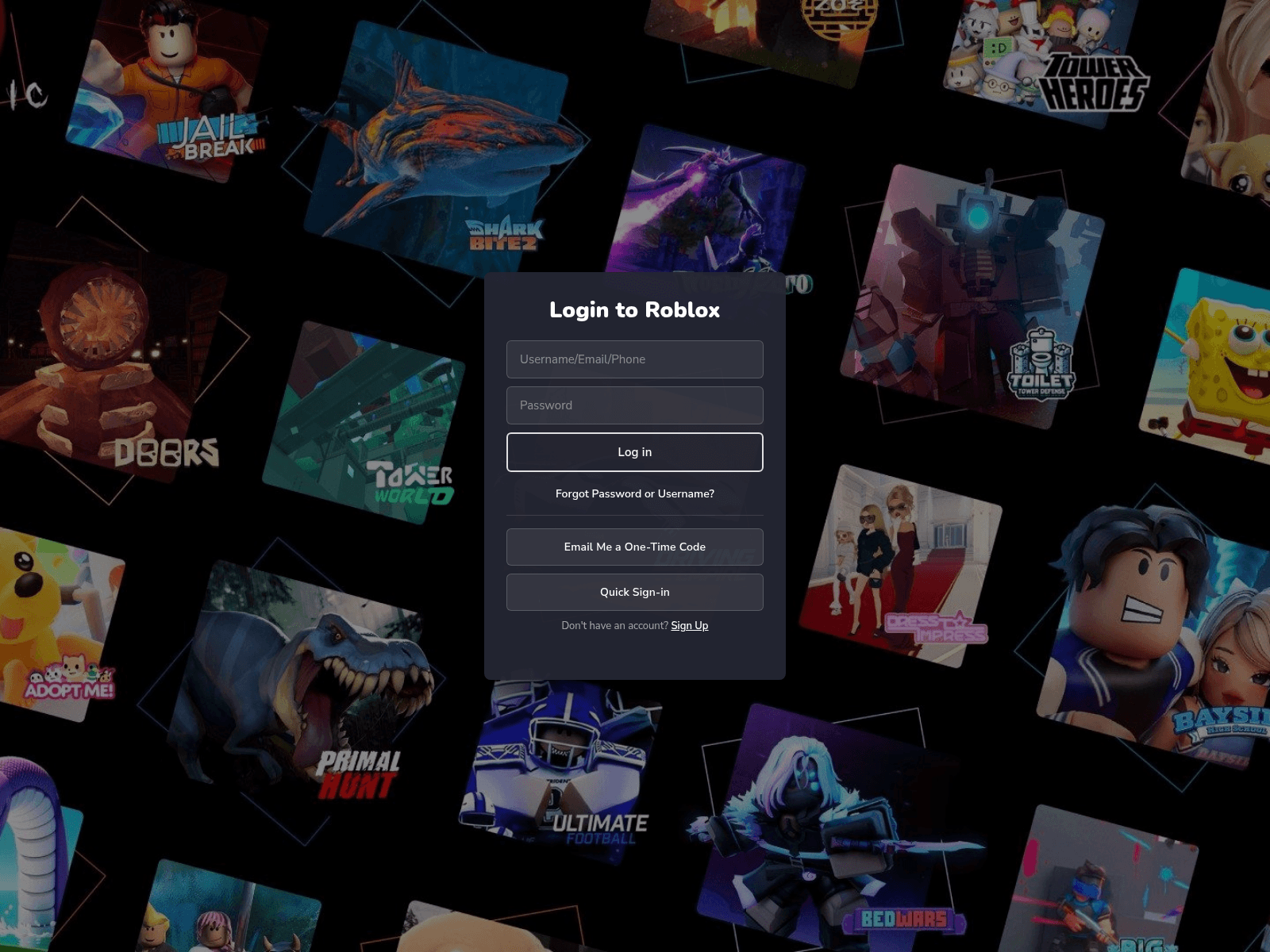 Forensic screenshot of roblox.amadscolecy.xyz