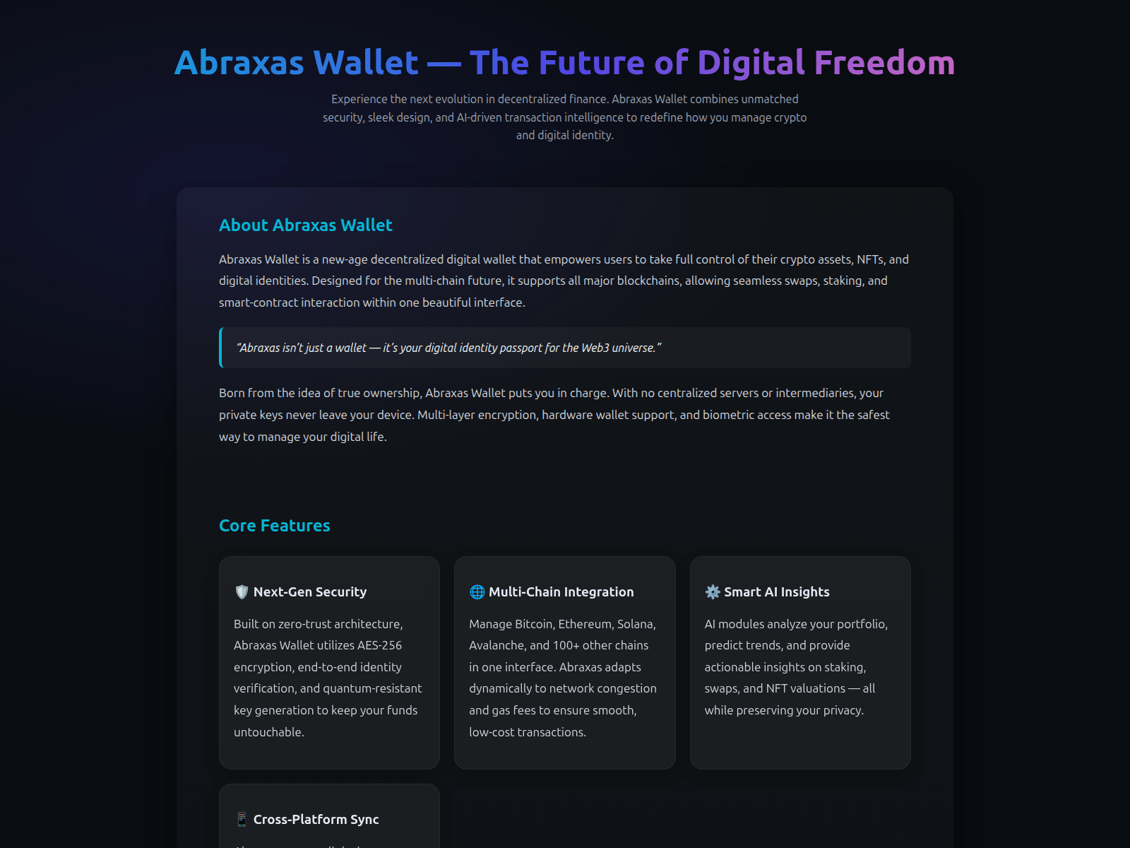 Forensic screenshot of abrsx-wallet.pages.dev