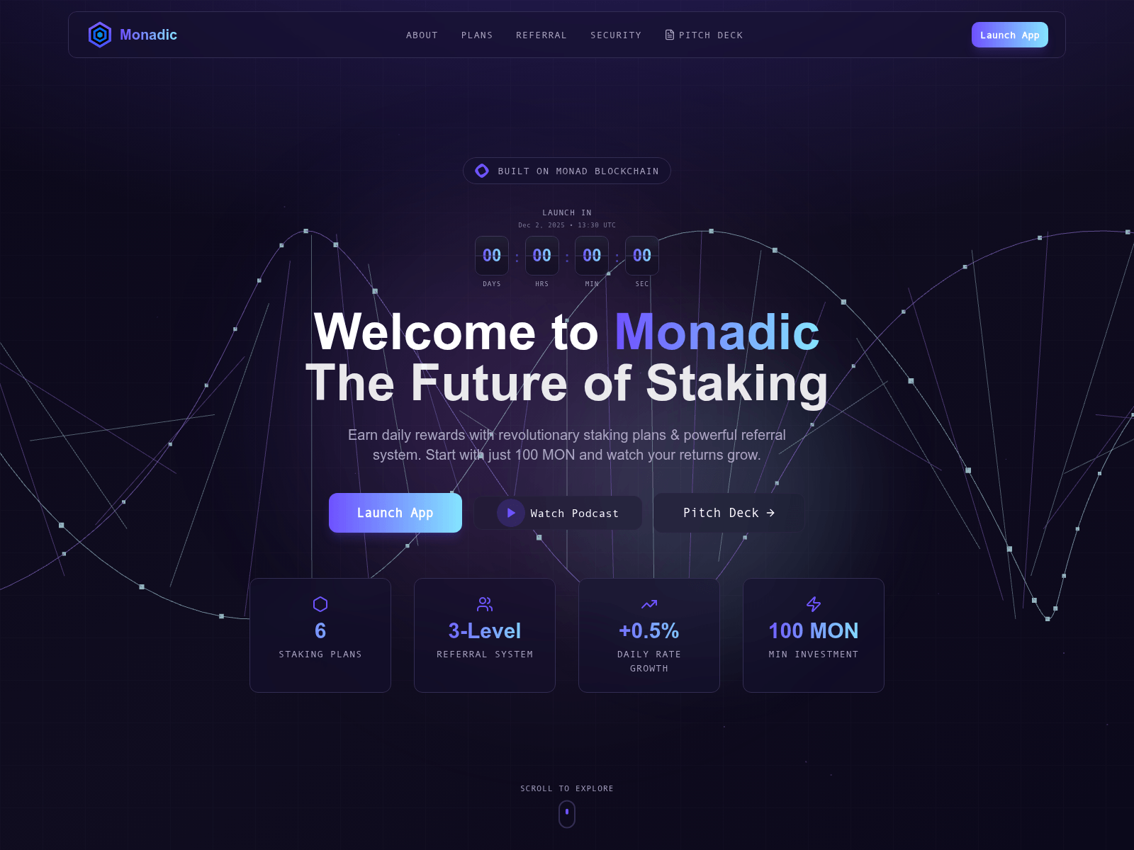 Screenshot of monadic.info