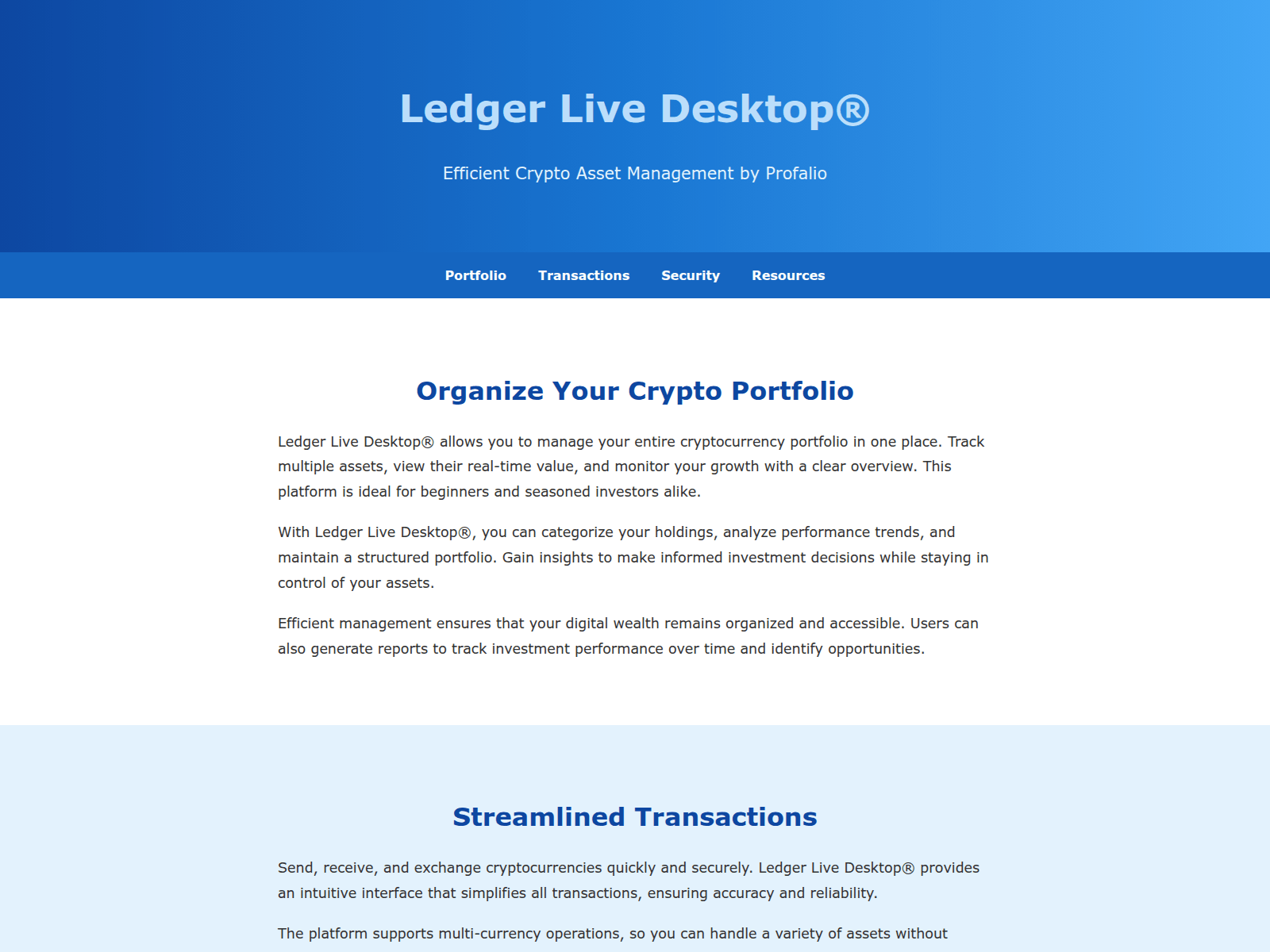 Screenshot of en-ledger--desktop.pages.dev