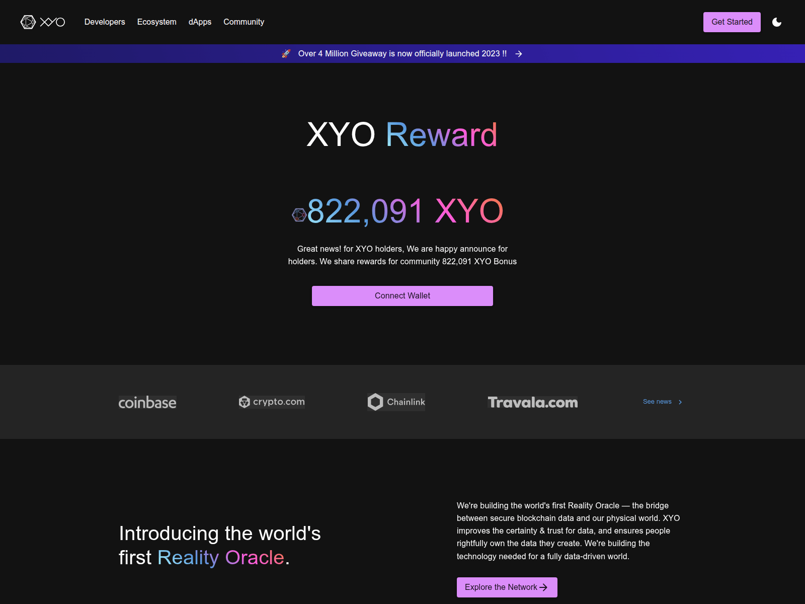 Forensic screenshot of claim-assets-token-xyo.pages.dev