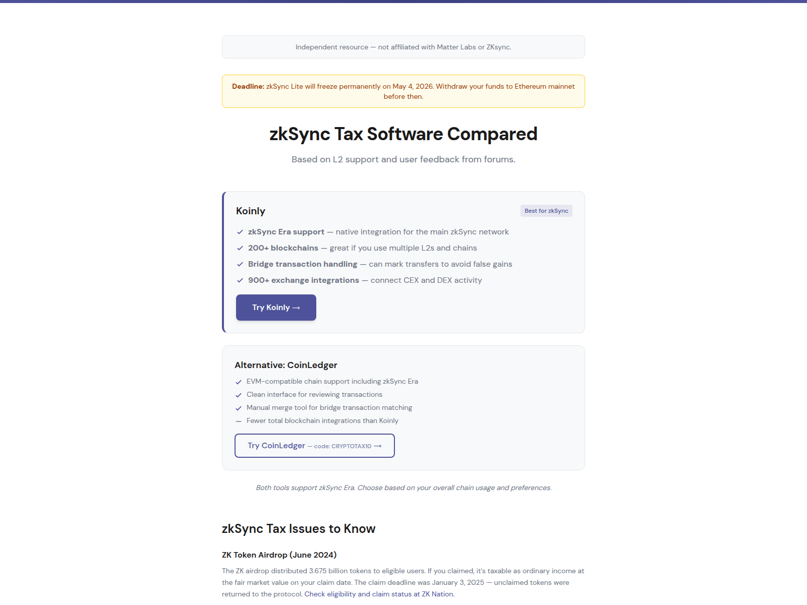 Forensic screenshot of zksync-tax.pages.dev