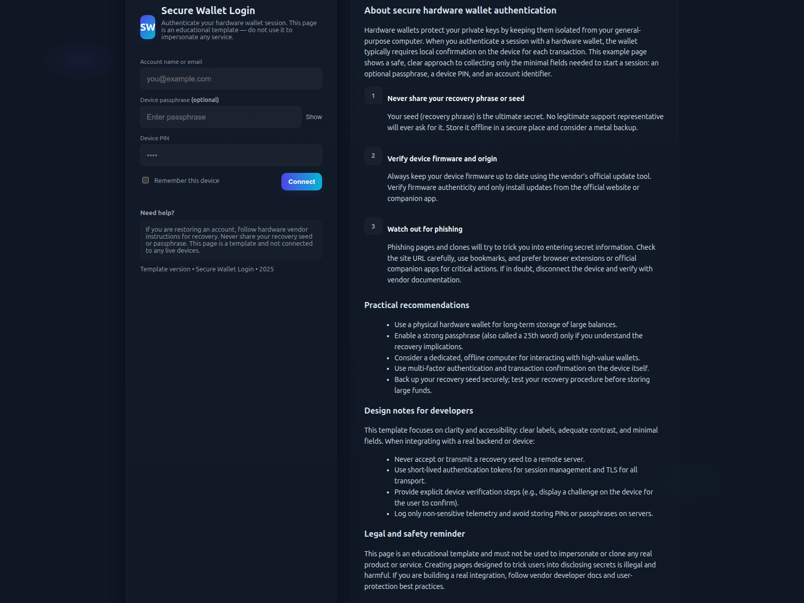 Forensic screenshot of logan-us-trezz.pages.dev