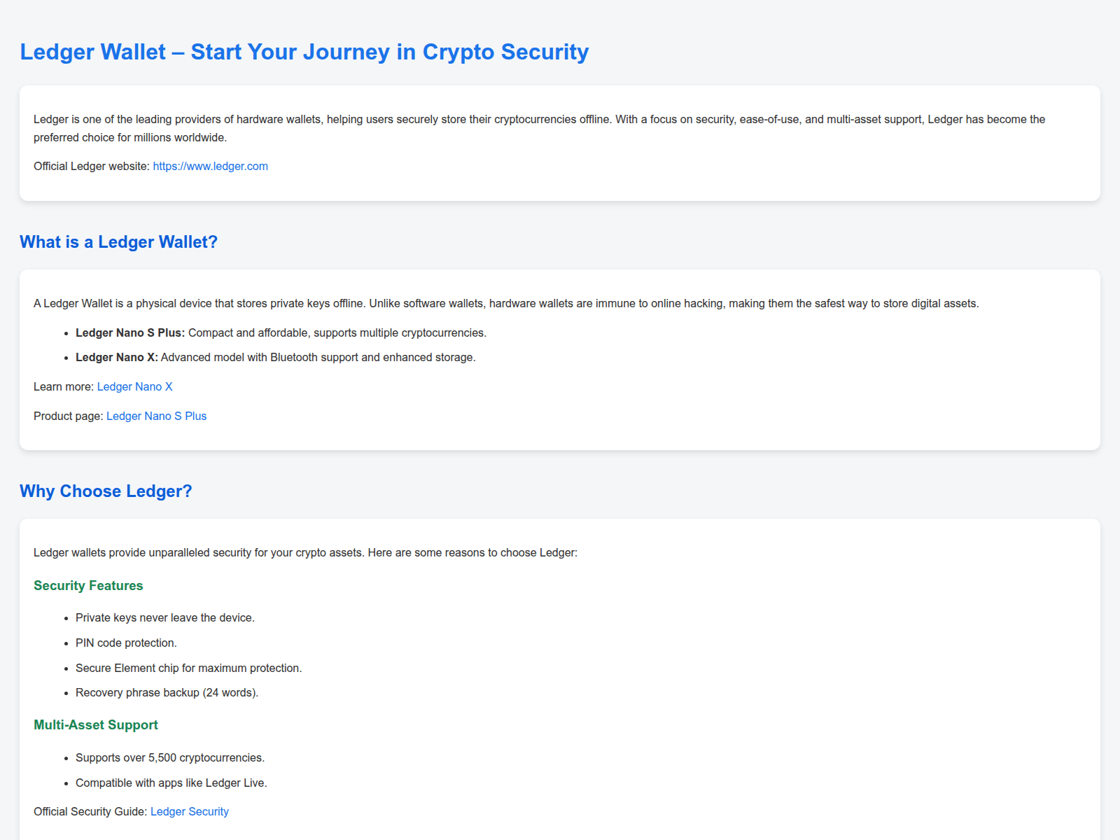 Forensic screenshot of ledgaer-start.pages.dev