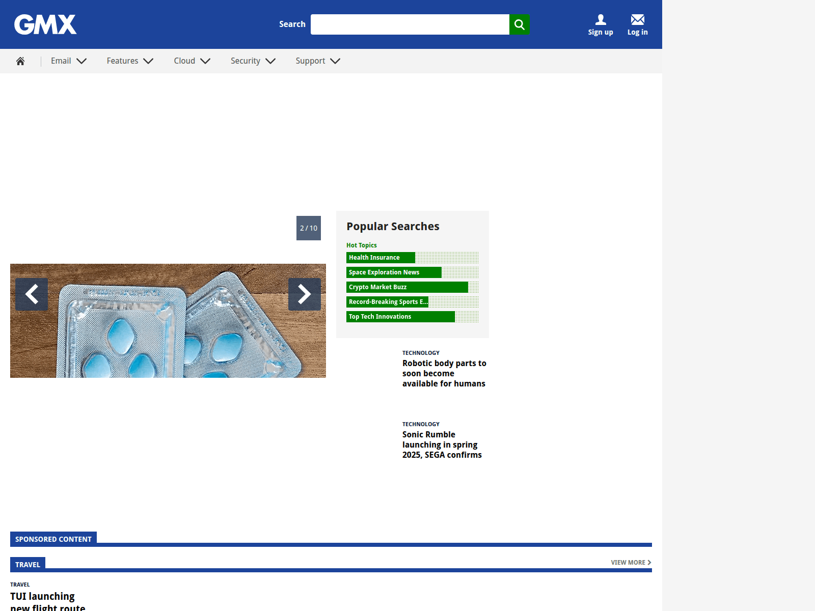 Screenshot of gmxauthe.vercel.app