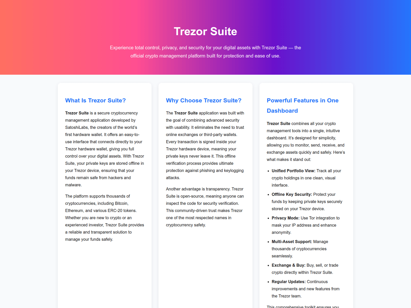 Forensic screenshot of suport-trezo-suite.pages.dev