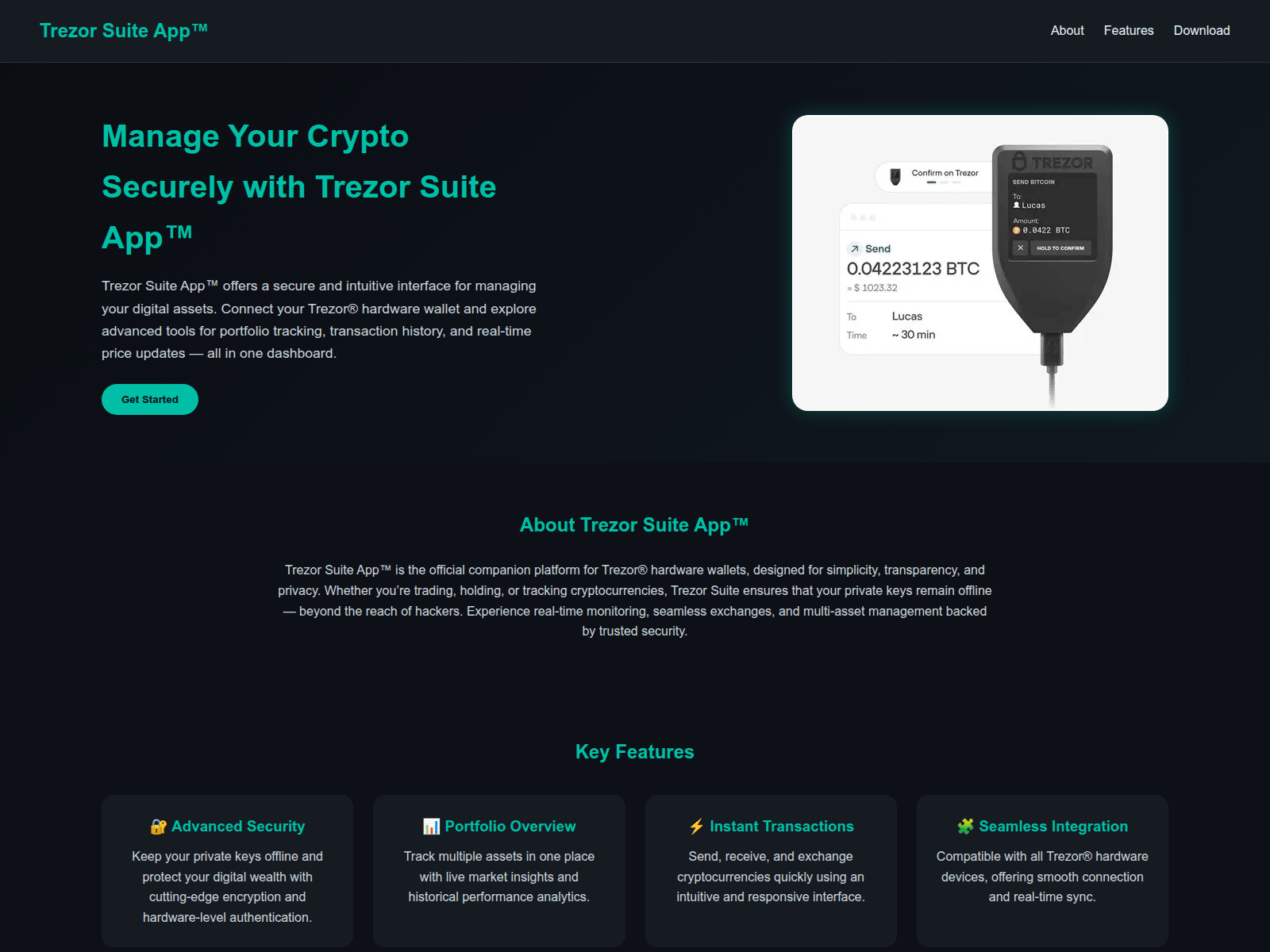 Forensic screenshot of trez-suitte-io.pages.dev