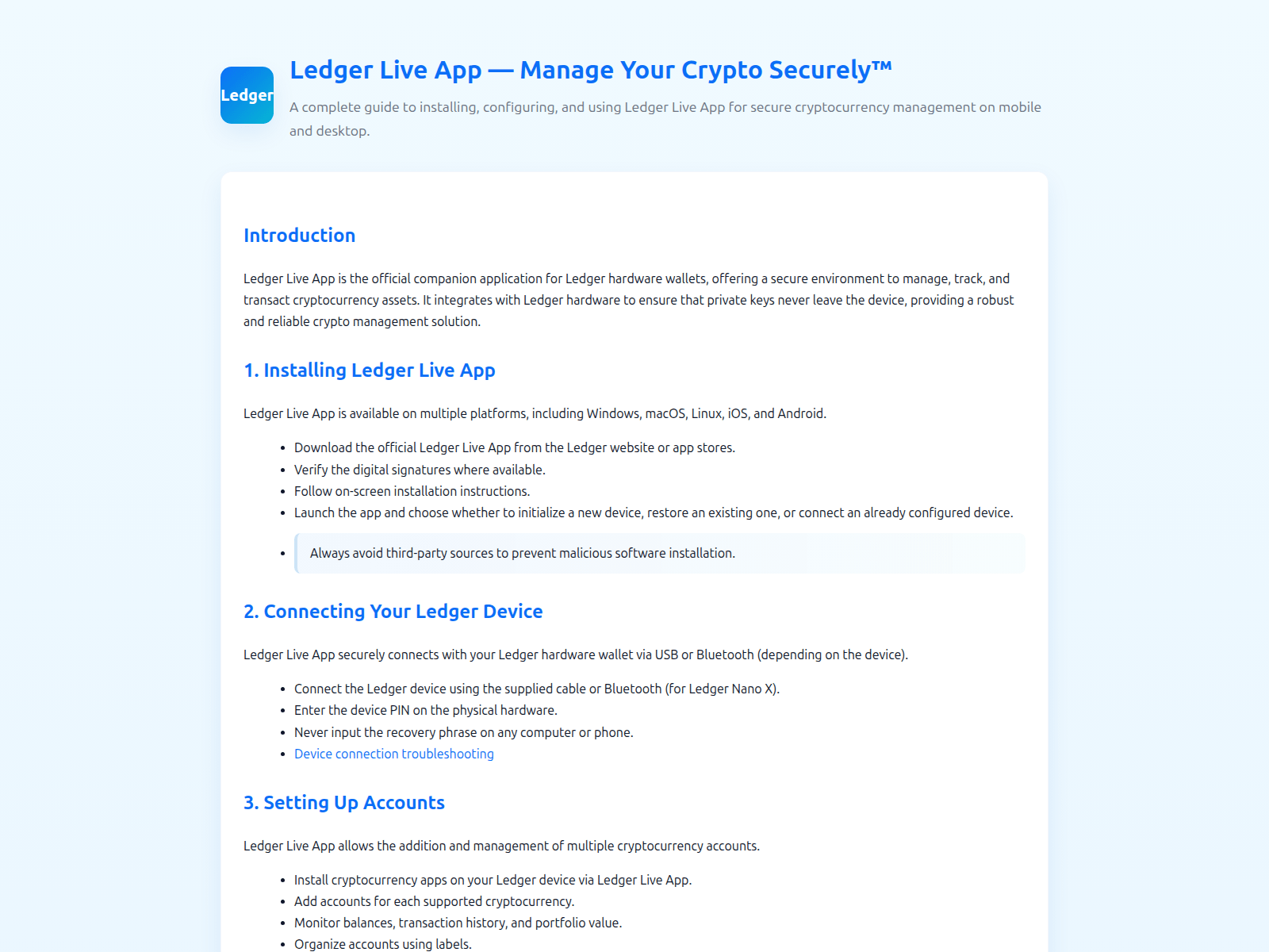Forensic screenshot of secure-liveledgr-faq.pages.dev