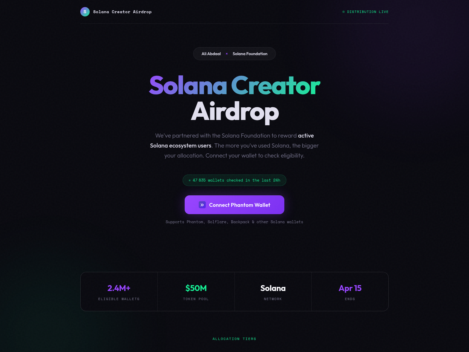 Forensic screenshot of aliabdaal.lol