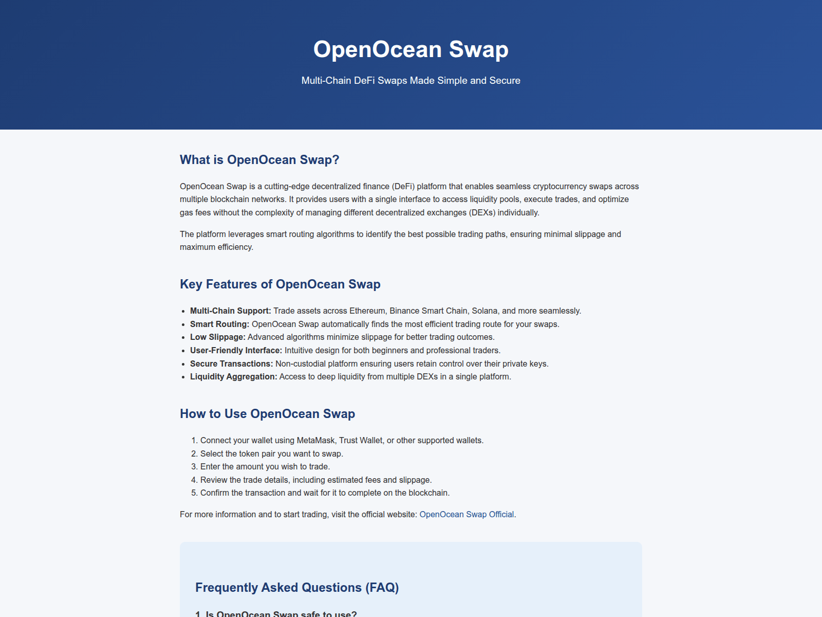 Forensic screenshot of indirecting-openocean-swap.pages.dev