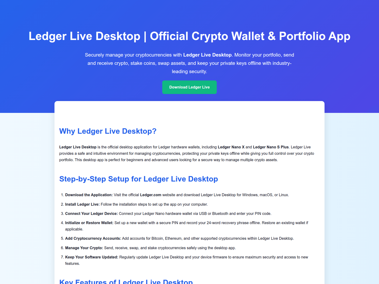 Forensic screenshot of ledgger-desktop-live.pages.dev