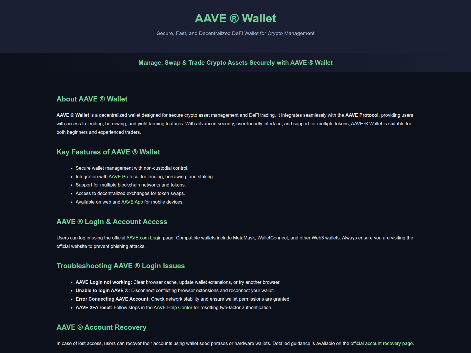 Forensic screenshot of accountt-wallete-aave.pages.dev