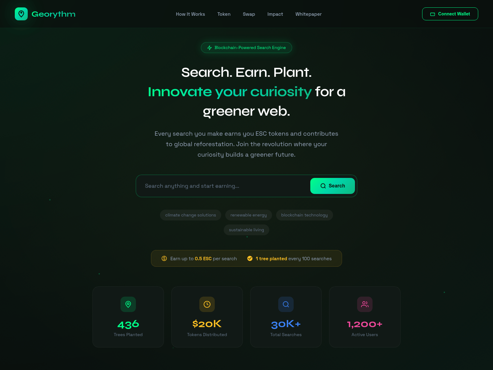 Forensic screenshot of georythm.com
