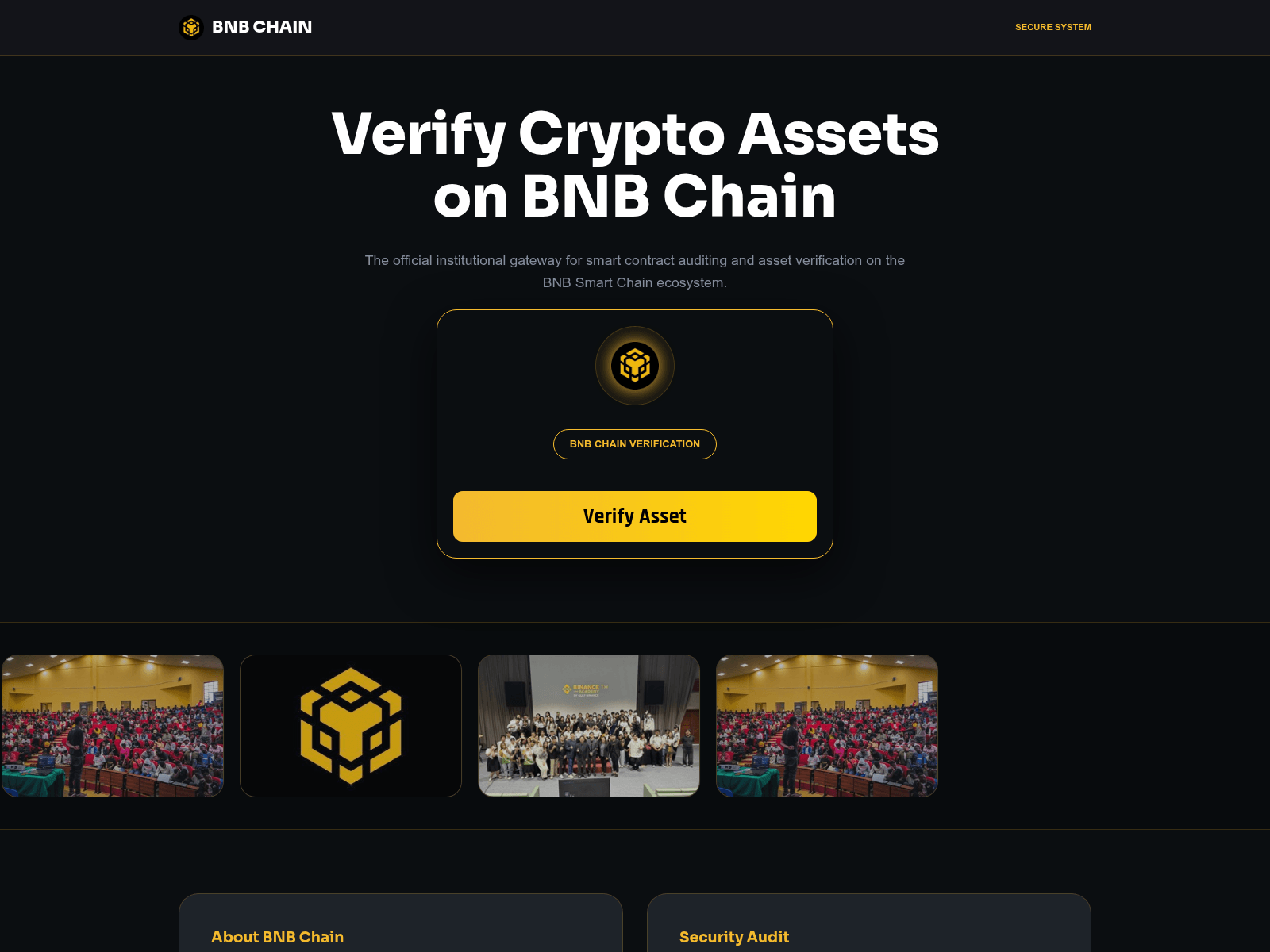 Forensic screenshot of verifytoken.life