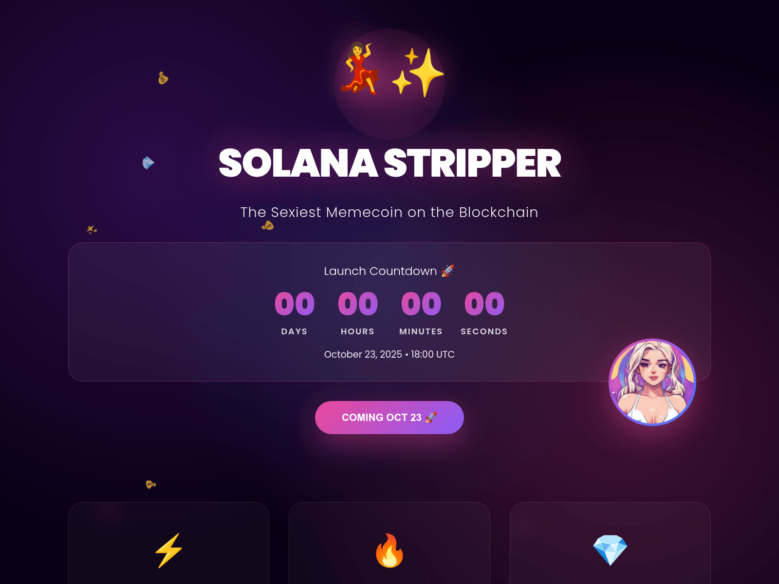 Forensic screenshot of solanastripper.fun