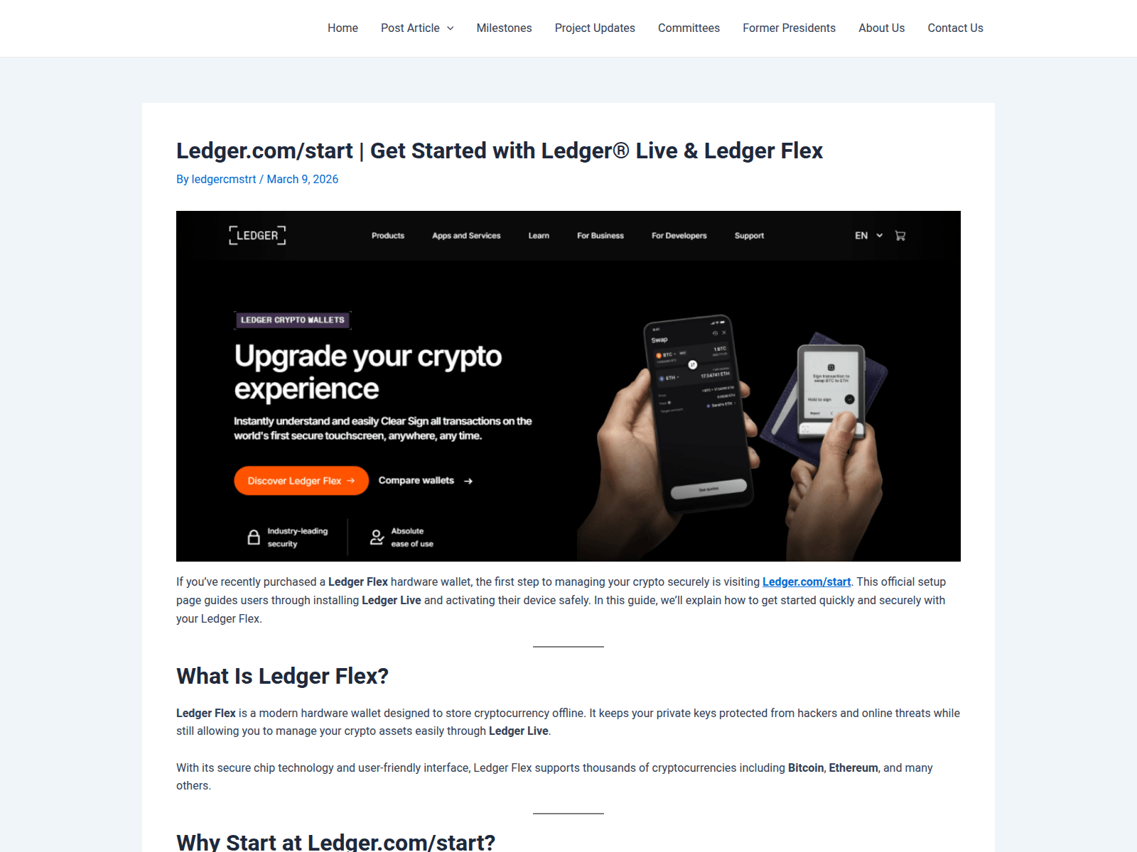 Forensic screenshot of nwacolorado.org