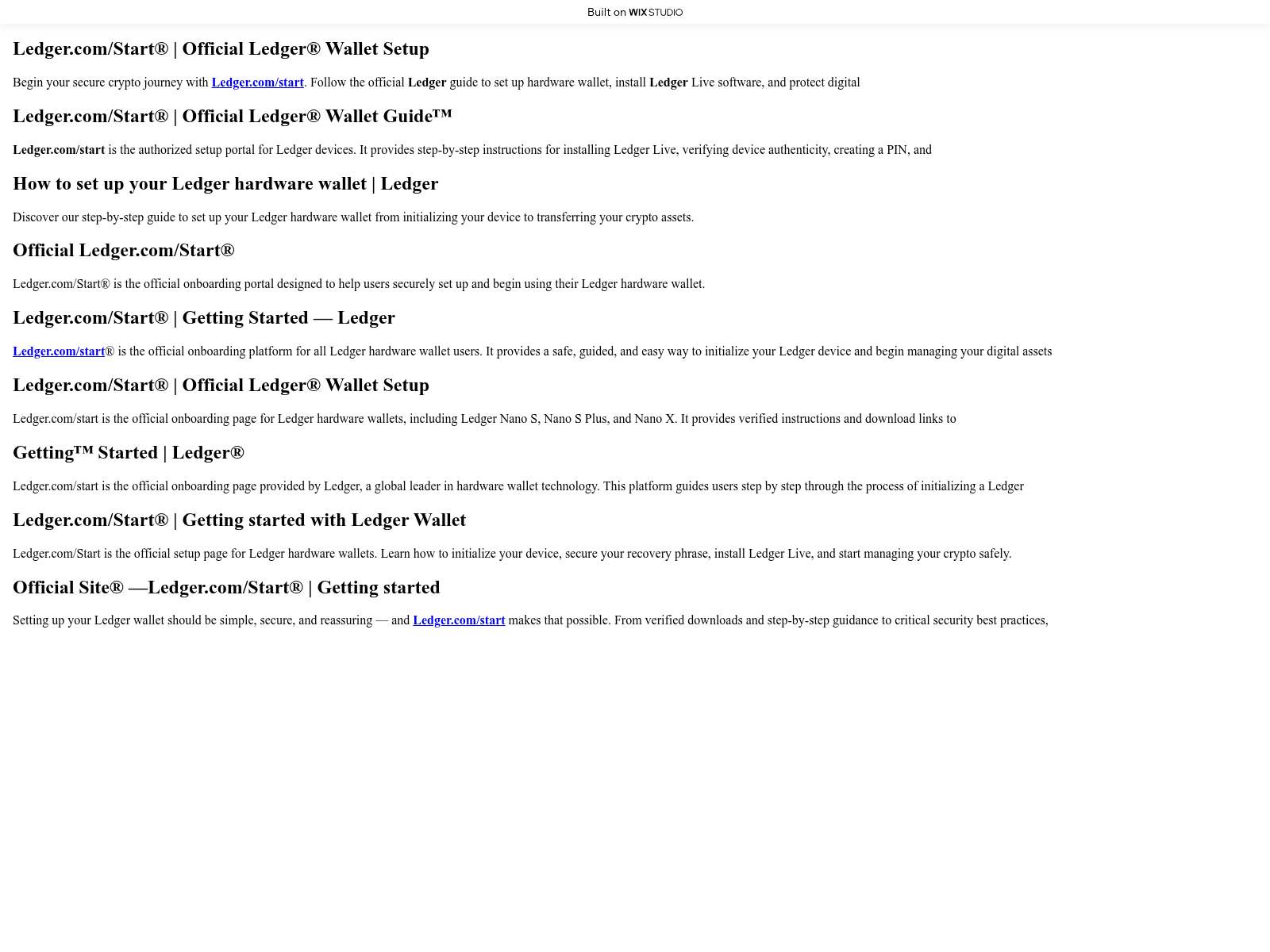 Screenshot of globalpage-intro.wixstudio.com