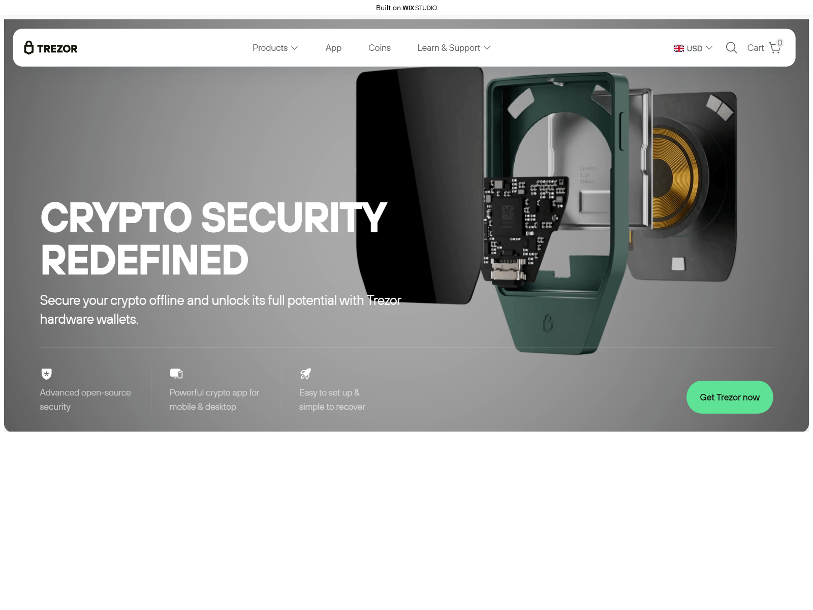 Screenshot of starts-home.wixstudio.com