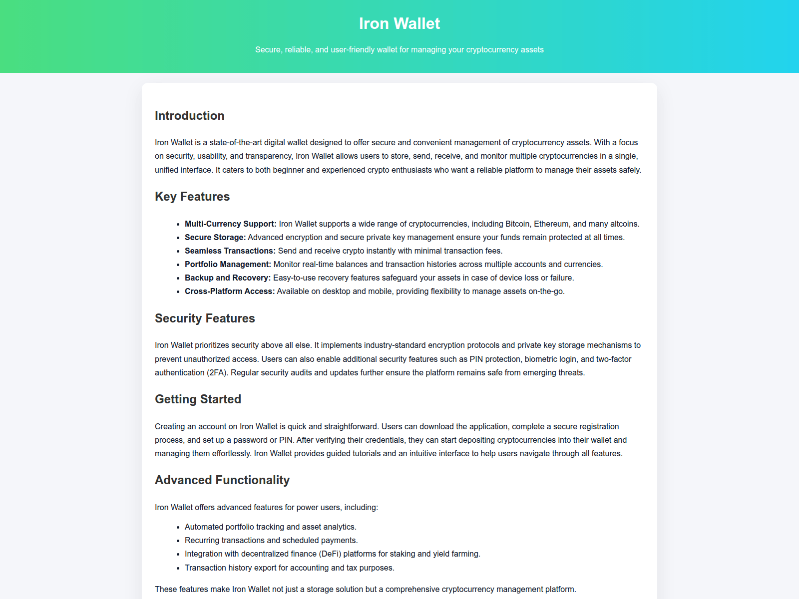 Captura de tela de faq-iron-wallet-en-us.pages.dev