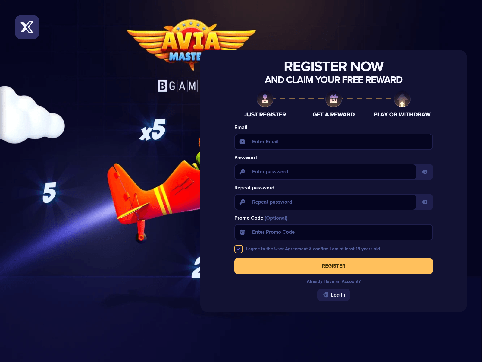 Forensic screenshot of playregulus.live