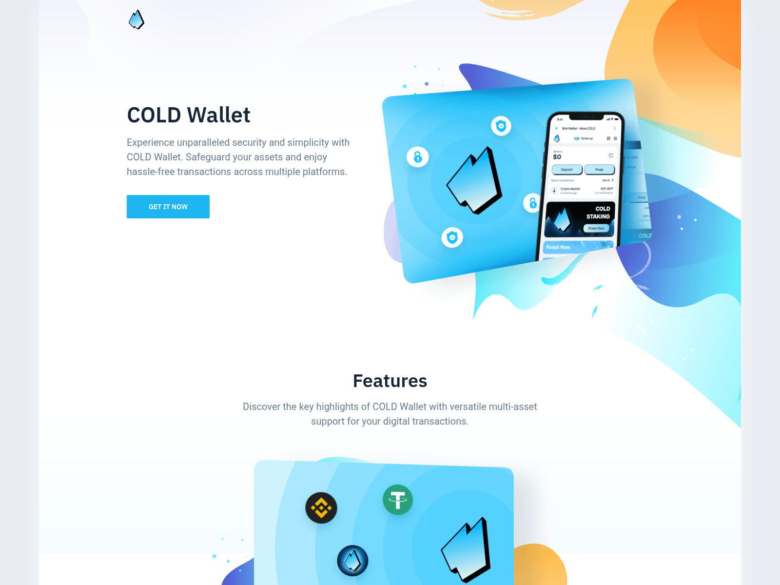 Forensic screenshot of coldwallet-landing-page.pages.dev