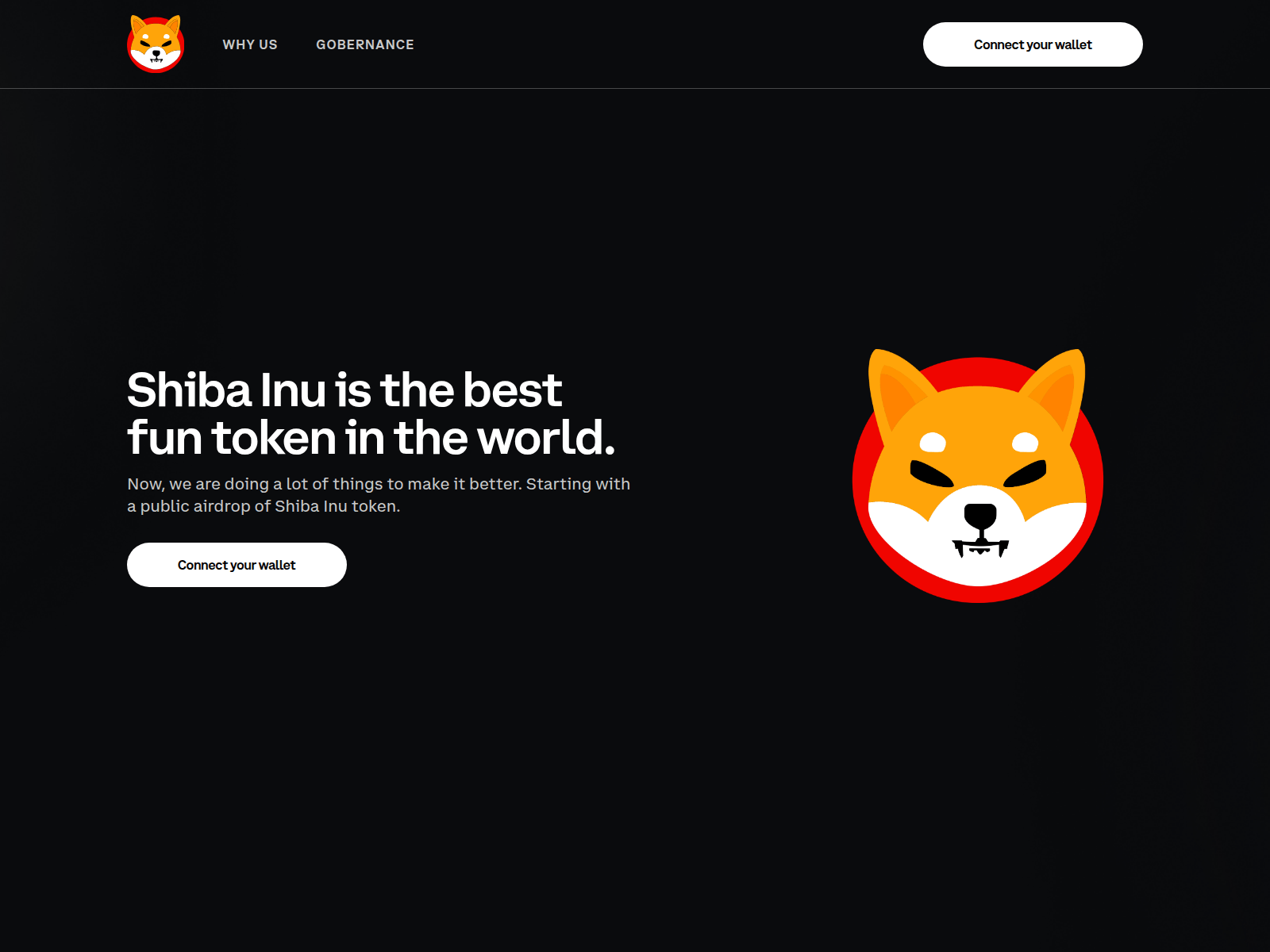 Forensic screenshot of shiba-e7g.pages.dev
