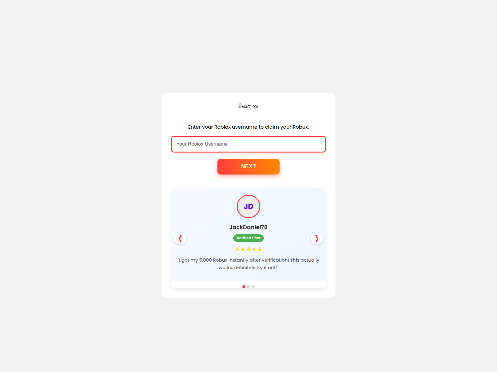 Forensic screenshot of rbxrewards.roblox-635.workers.dev