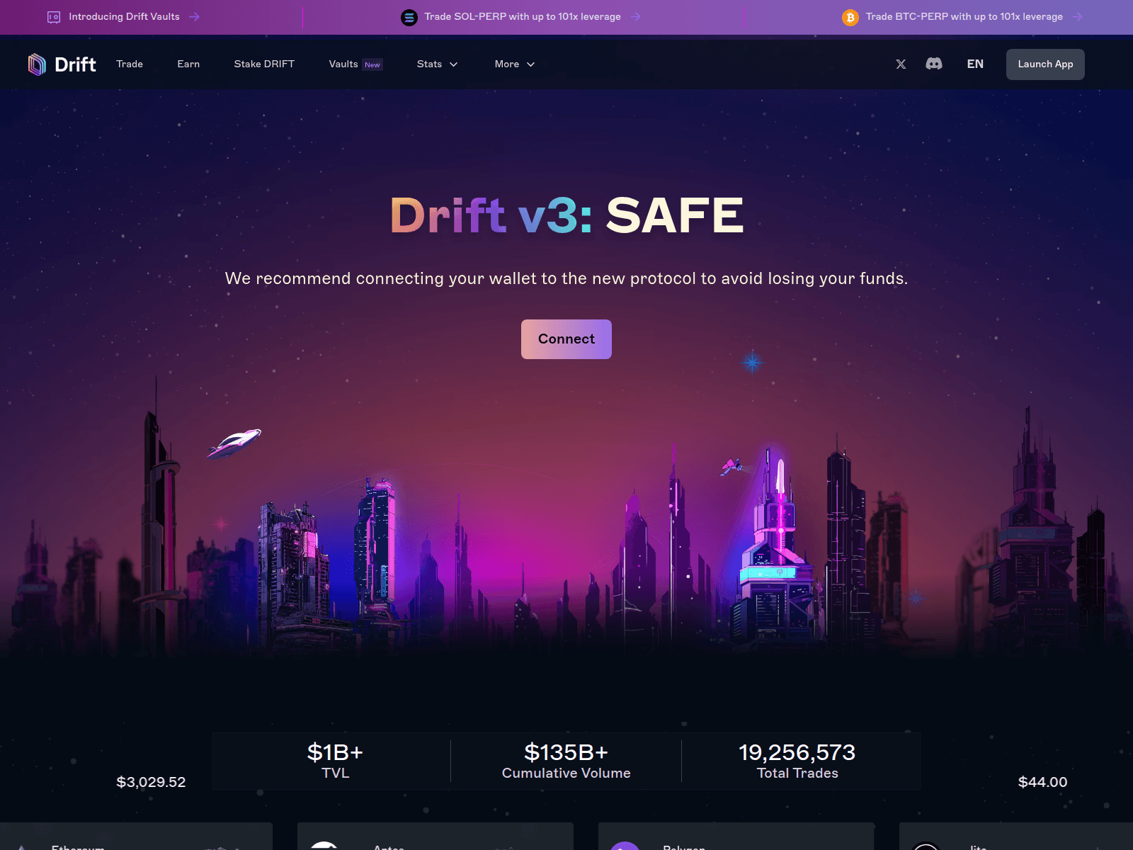 Forensic screenshot of drift-safe.com