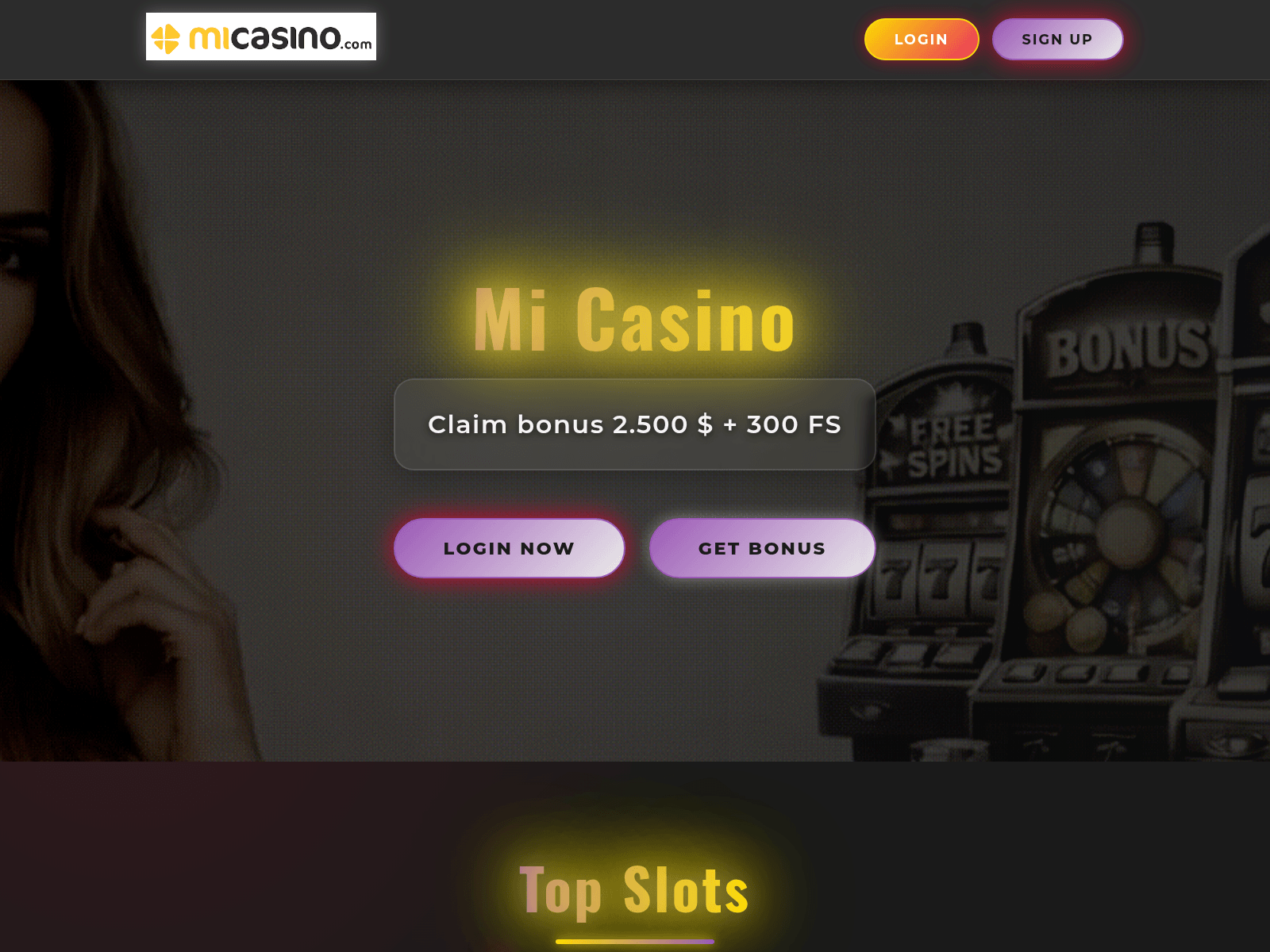 Forensic screenshot of micasinoca.com