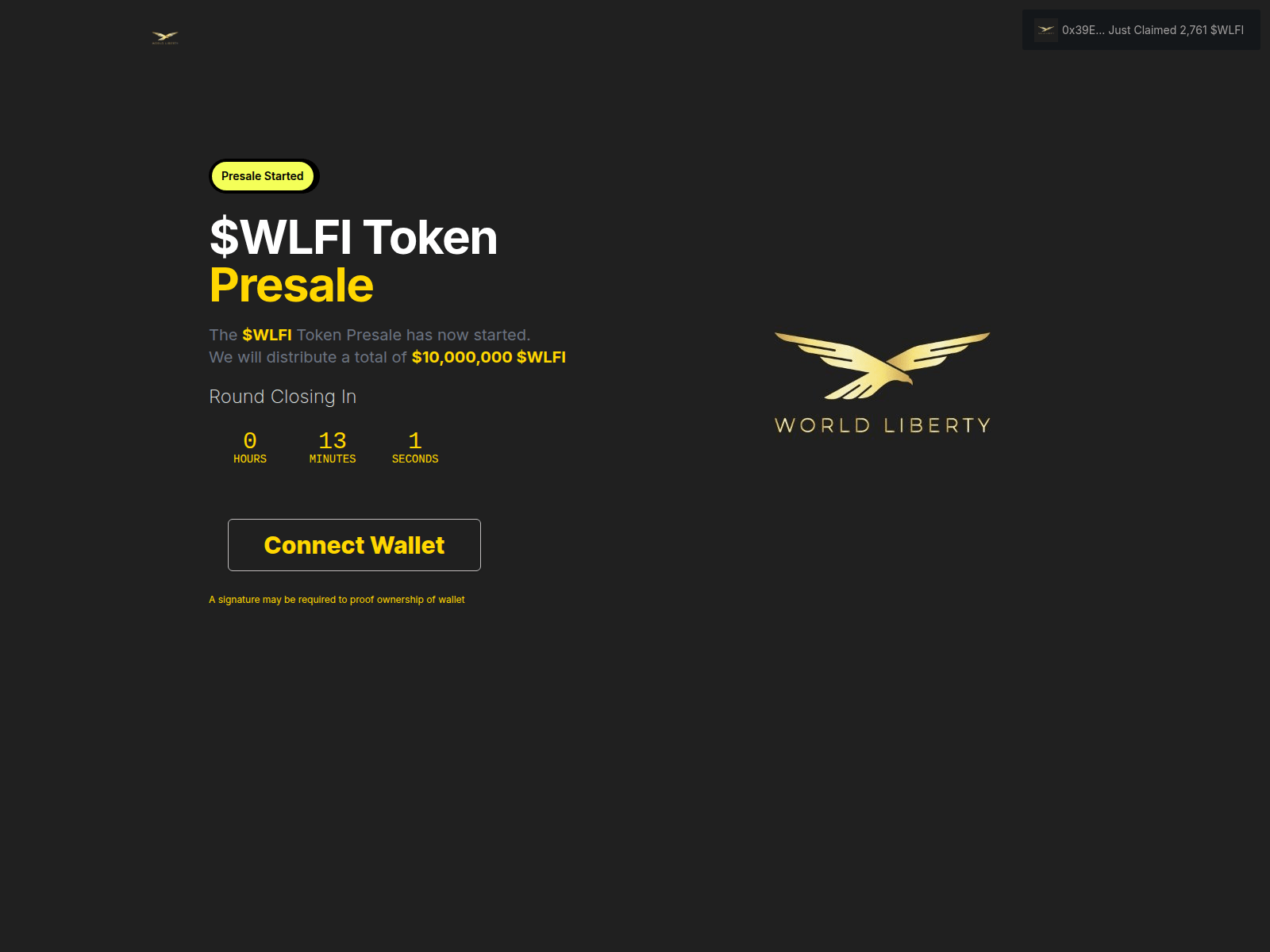 Forensic screenshot of reg-worldfinancialcom.pages.dev