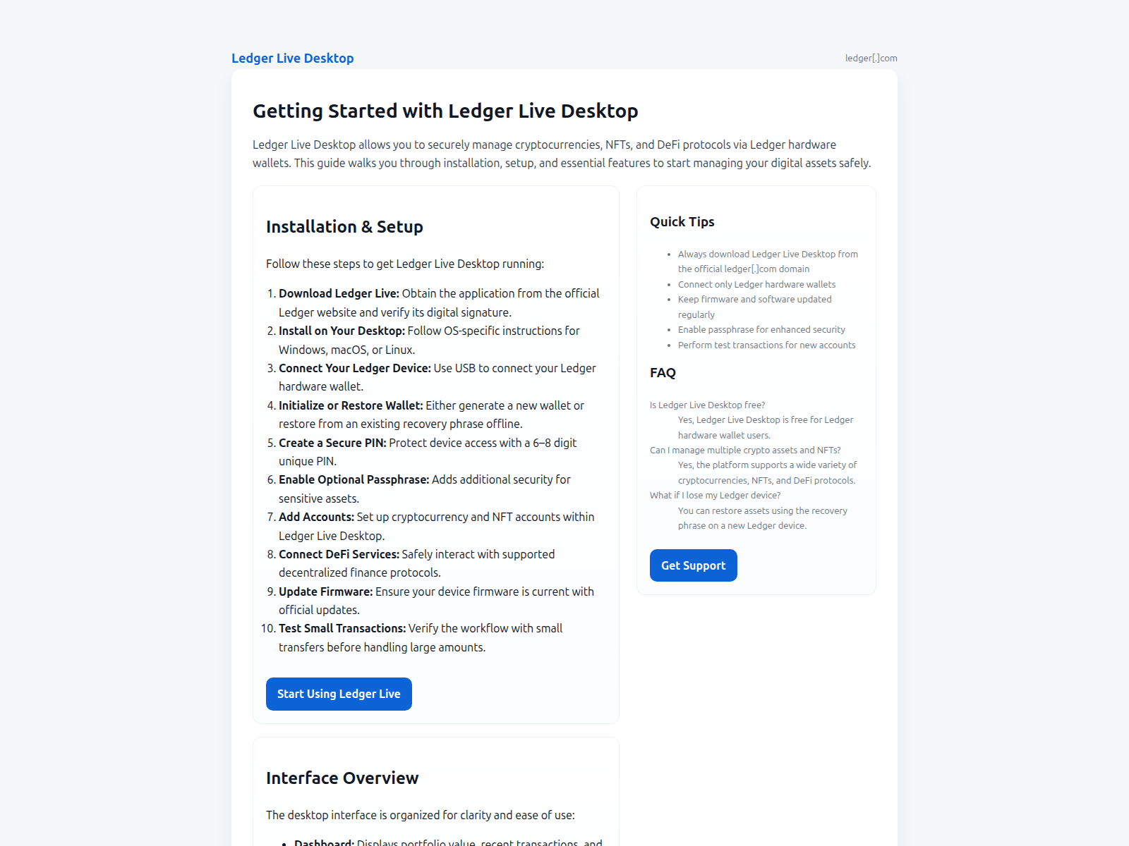 Screenshot of ledgger-live-desktop.pages.dev