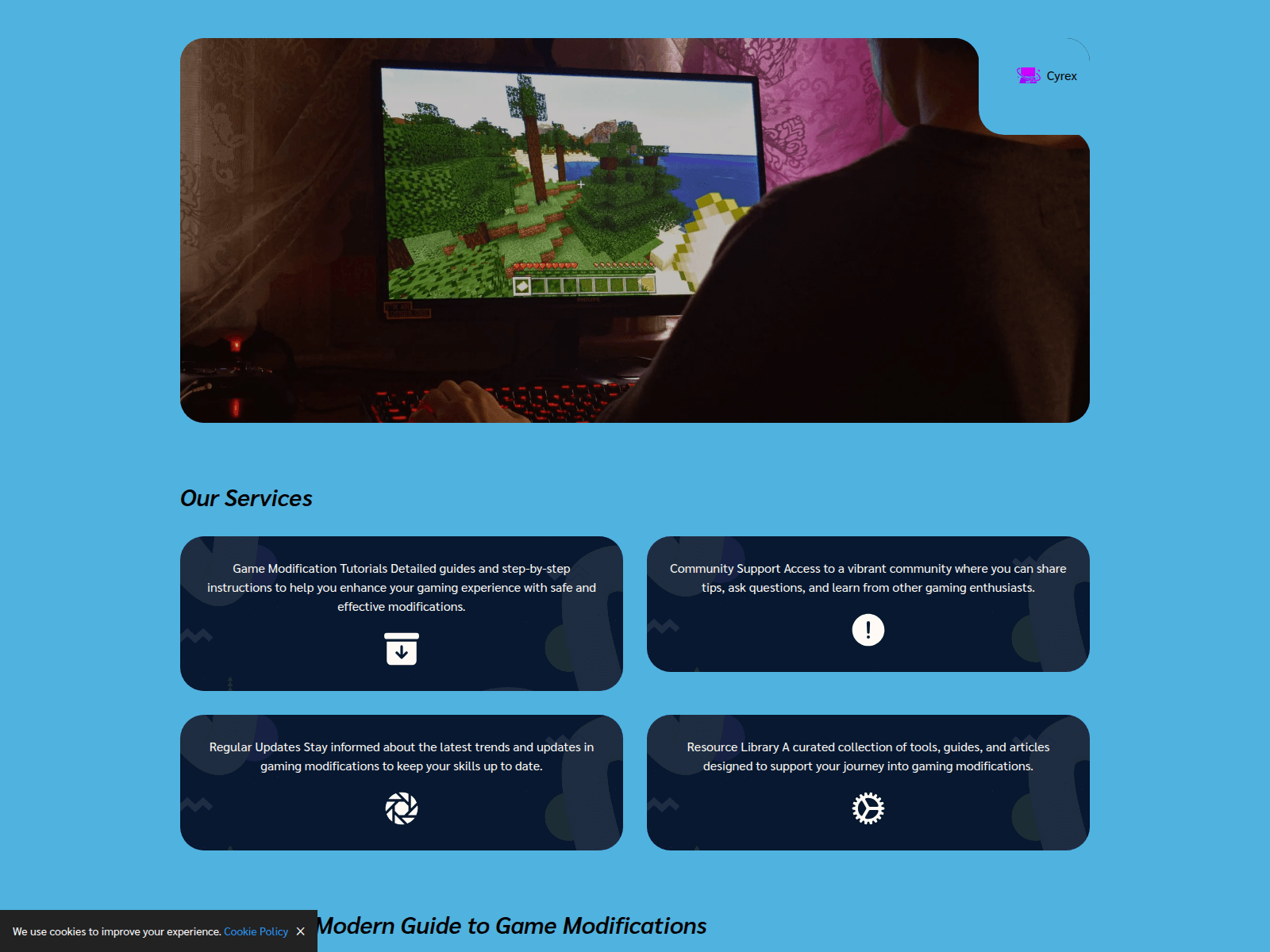 Forensic screenshot of cyrexmodes.to