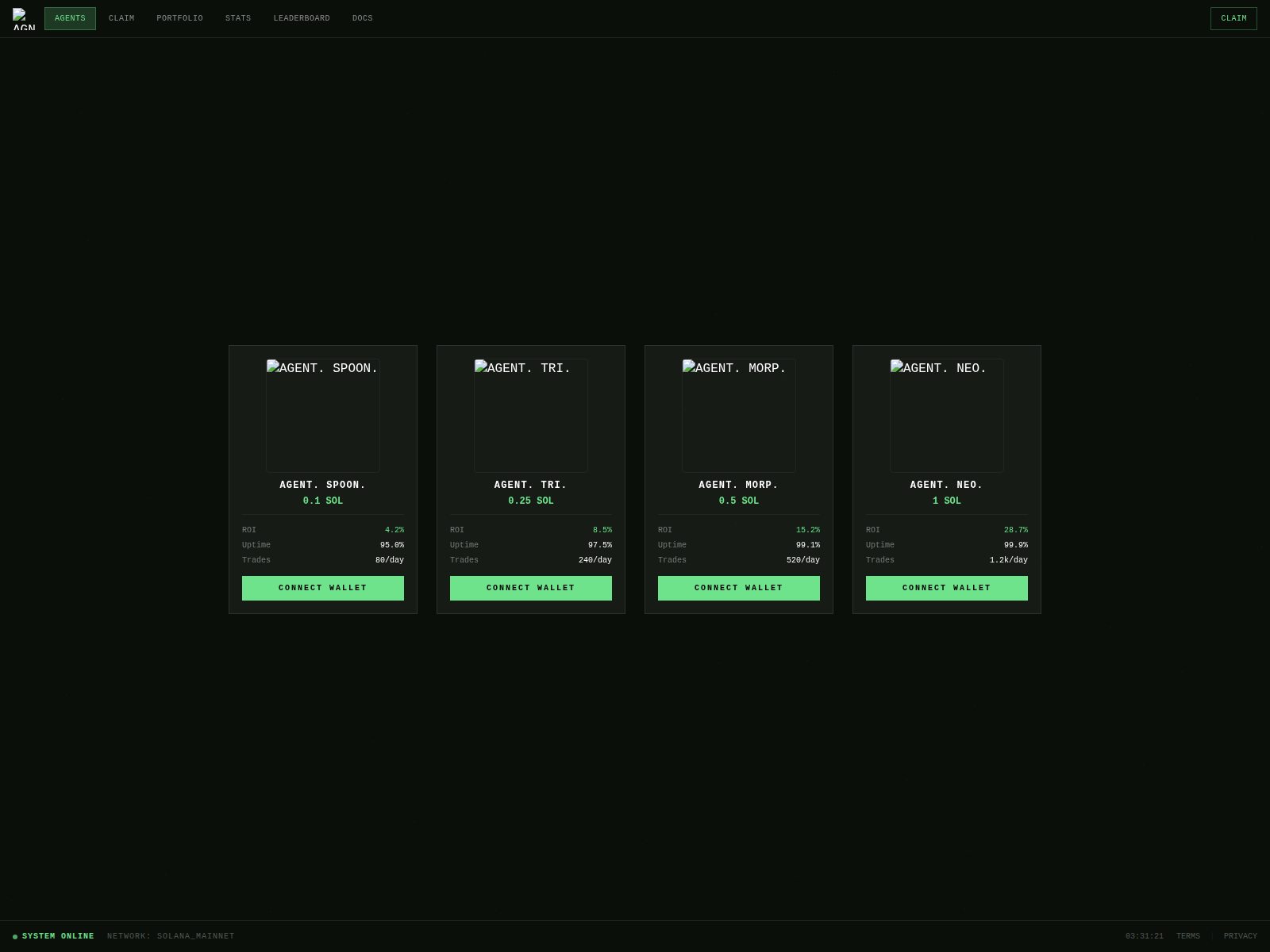 Forensic screenshot of agent-2mx.pages.dev