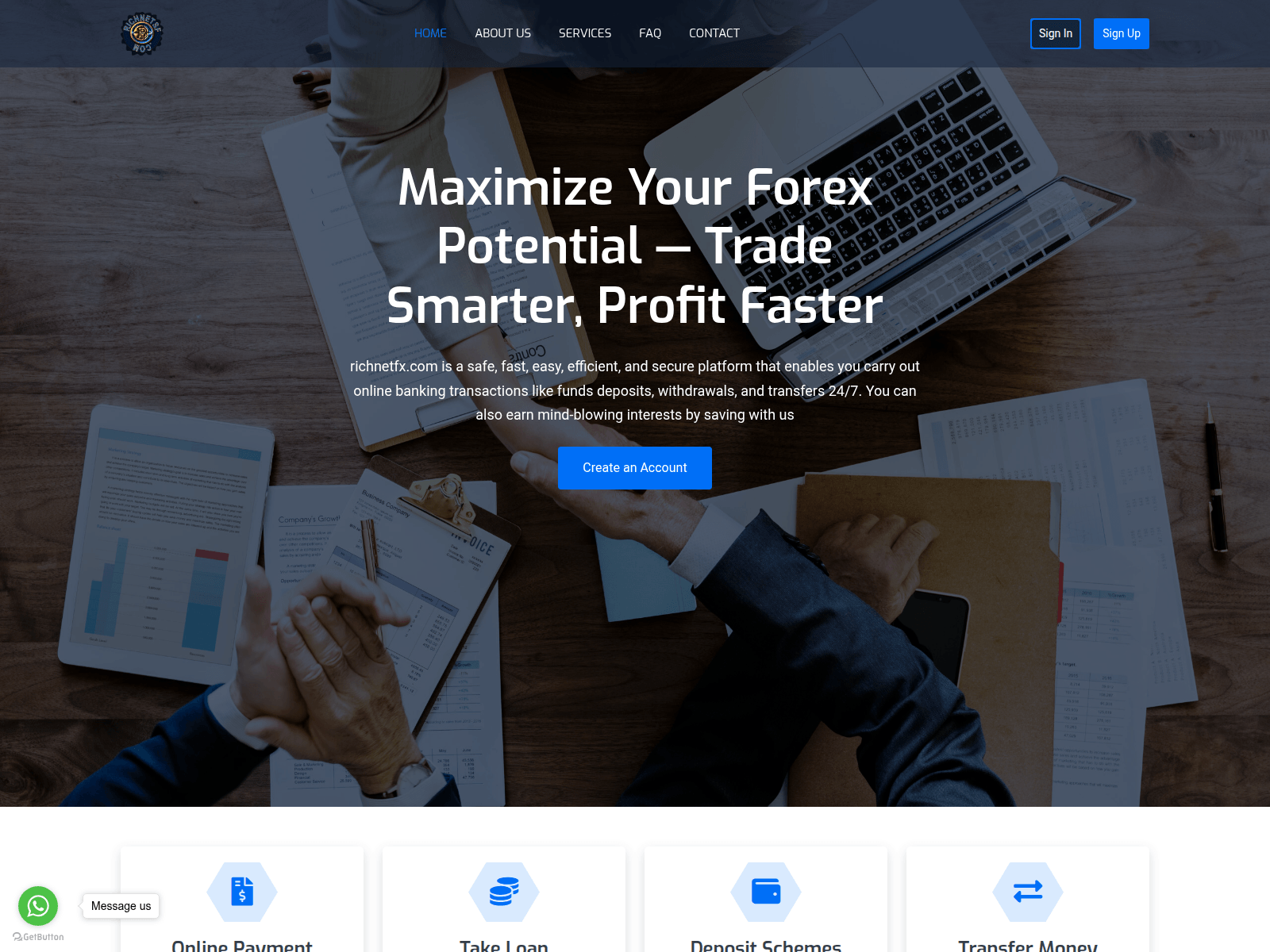 [Ekran görüntüsü] richnetfx.com