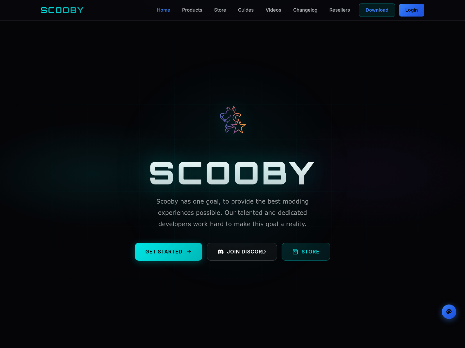 Forensic screenshot of scoobymenu.xyz