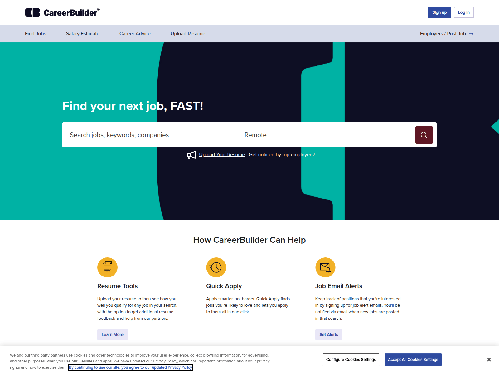 Forensic screenshot of cb.com