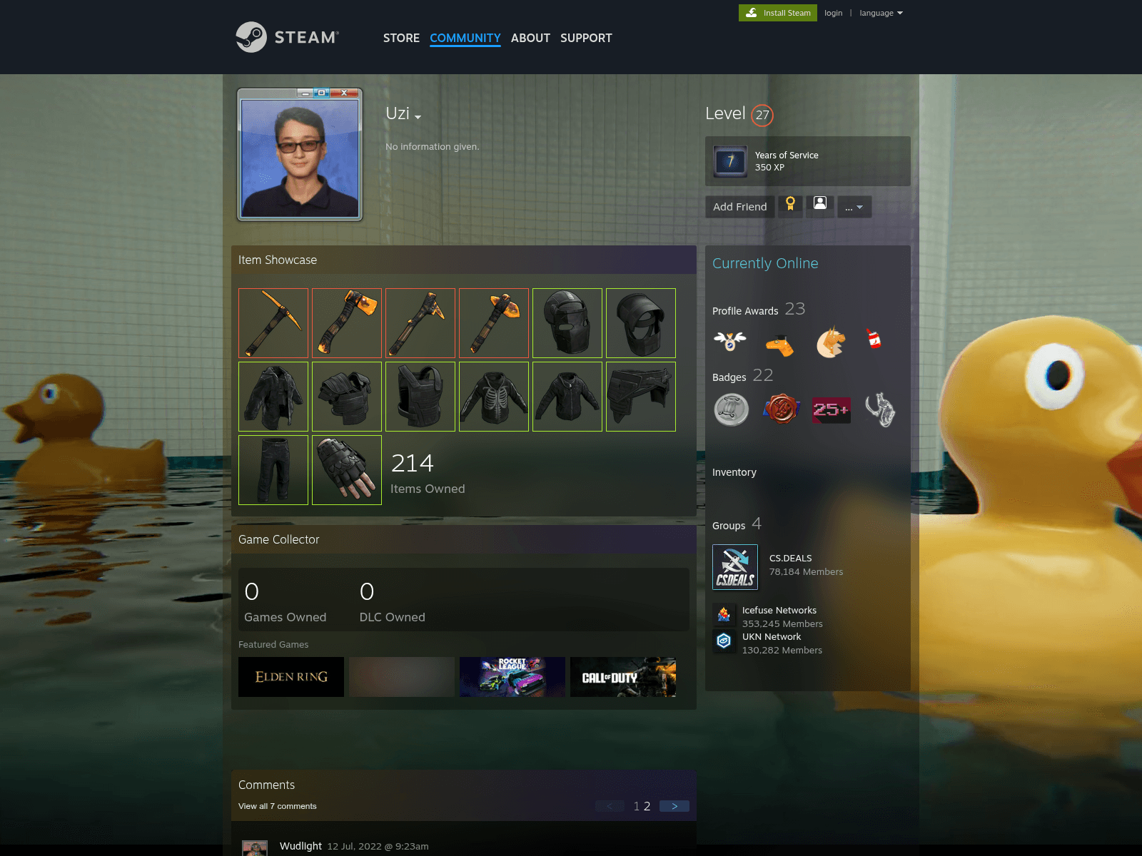 Forensic screenshot of sreamconmunity.ru