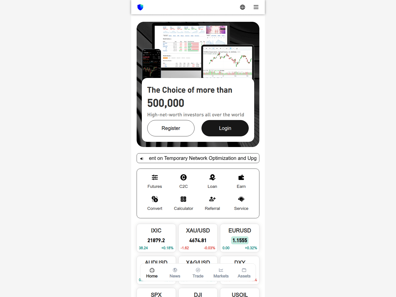 Forensic screenshot of trustshortradinuxjds.com