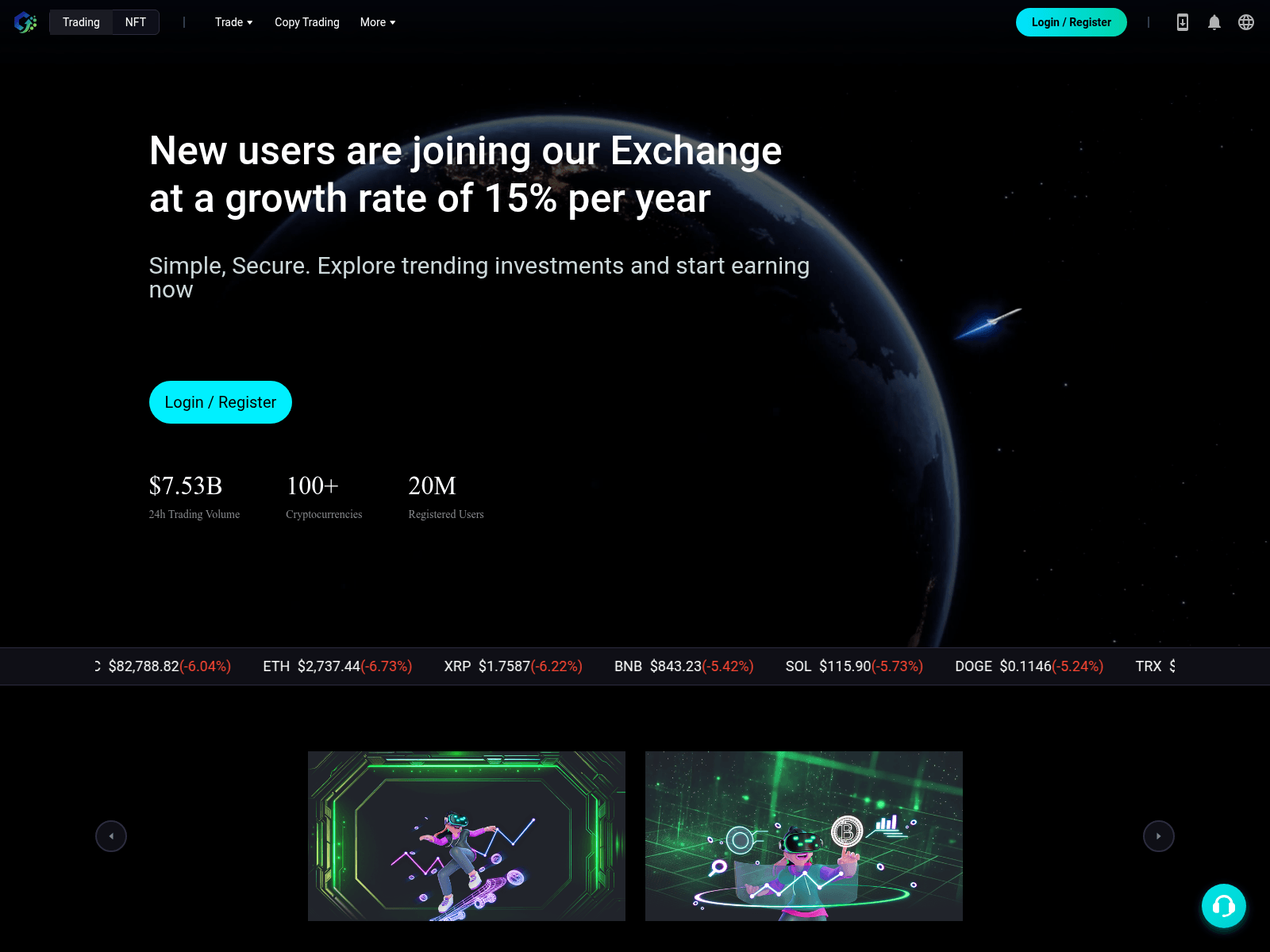 Forensic screenshot of ledgerexch.com