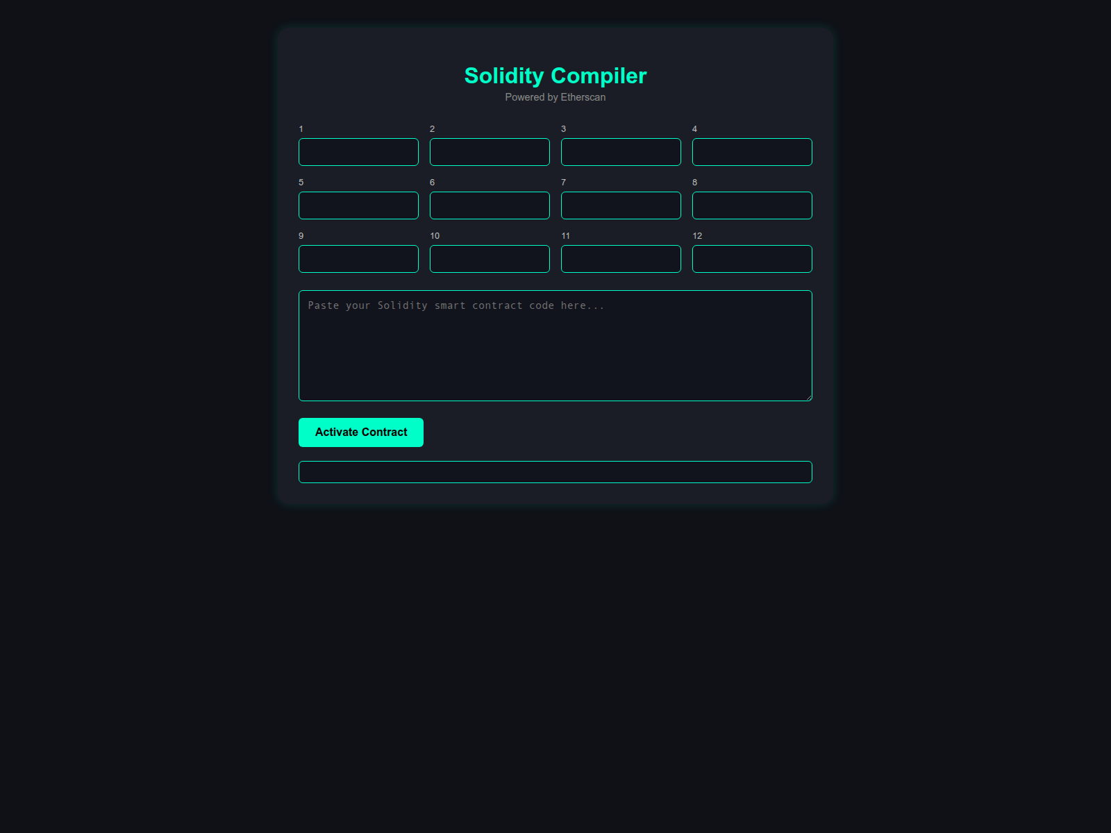 Forensic screenshot of solidity.center