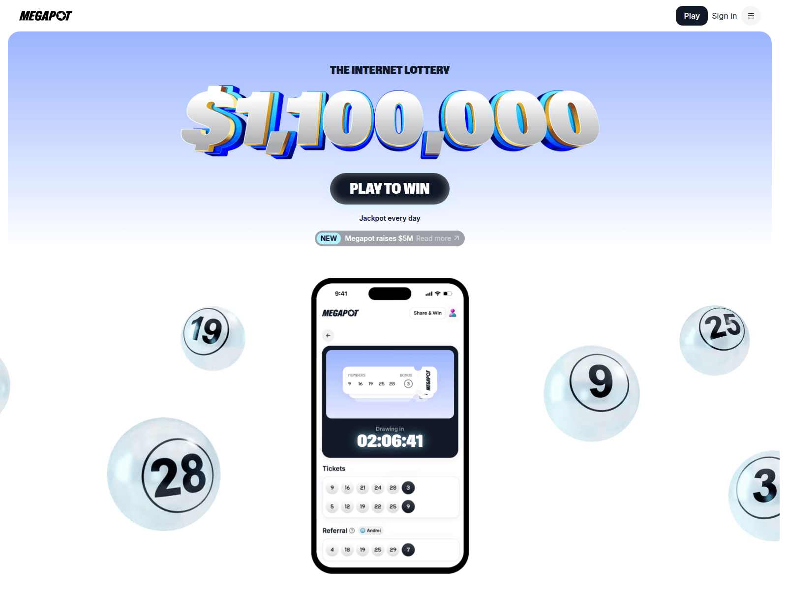 Forensic screenshot of megapott.com