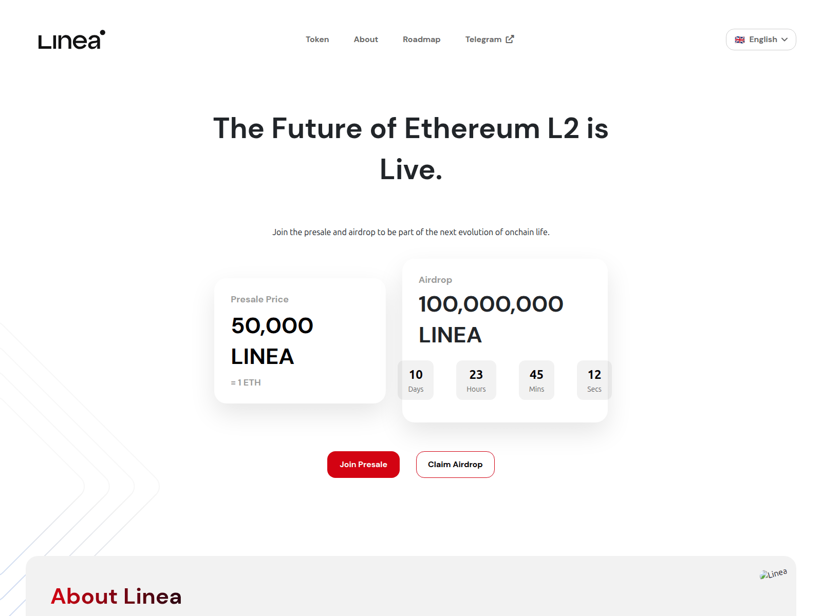 Forensic screenshot of lineatoken.top