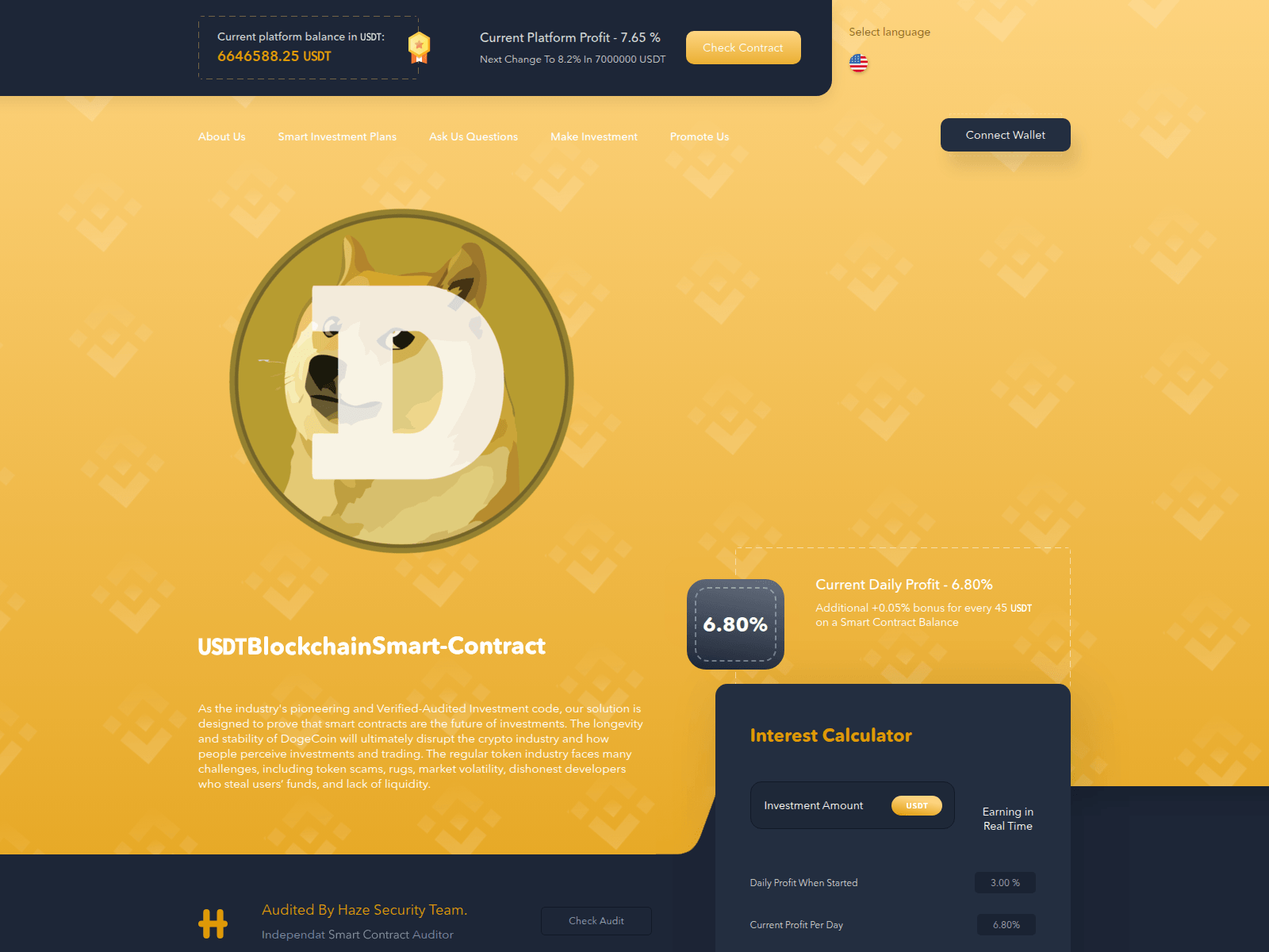 Forensic screenshot of www.dogemints.xyz