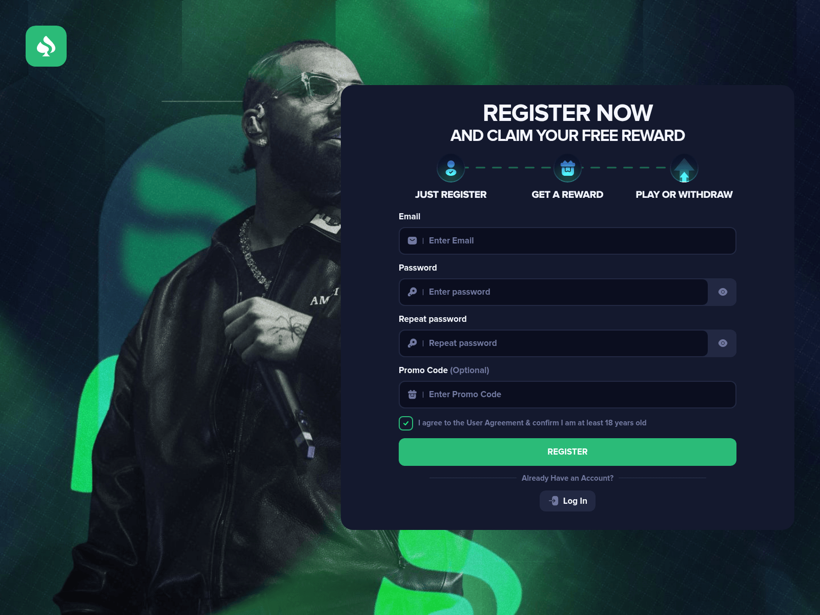 Forensic screenshot of drakelion.com