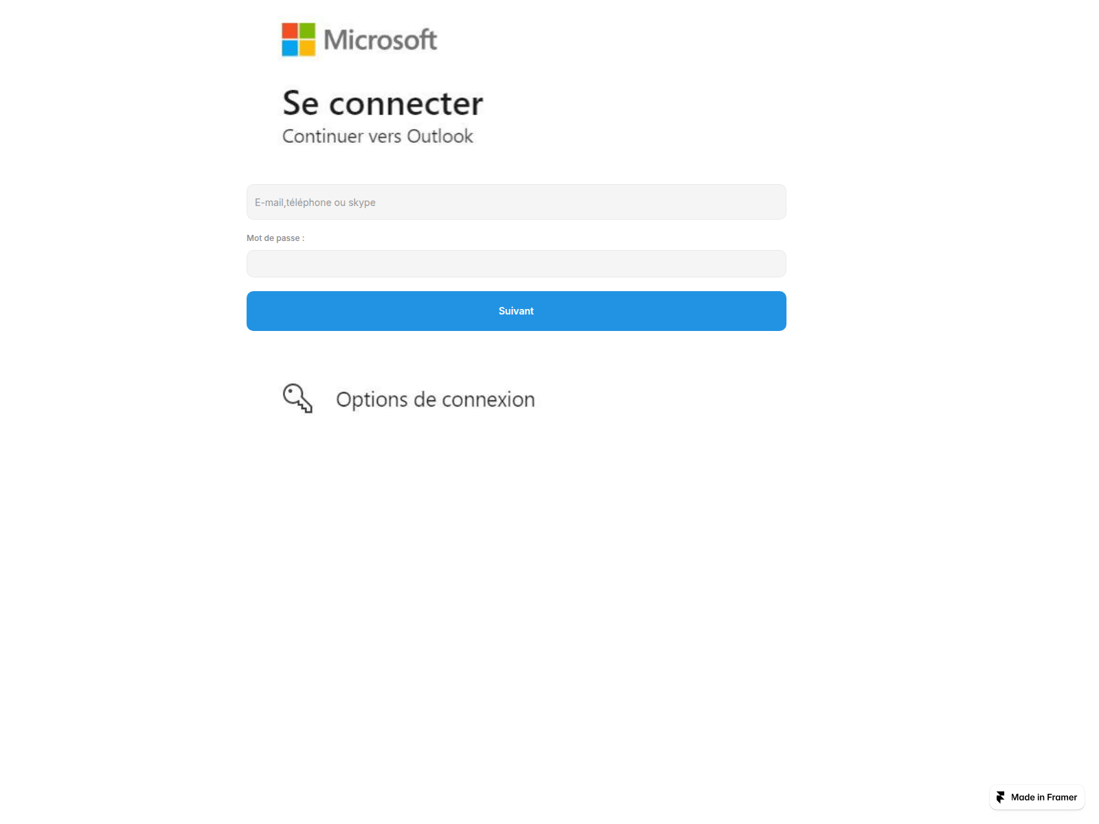Forensic screenshot of important-airport-585394.framer.app