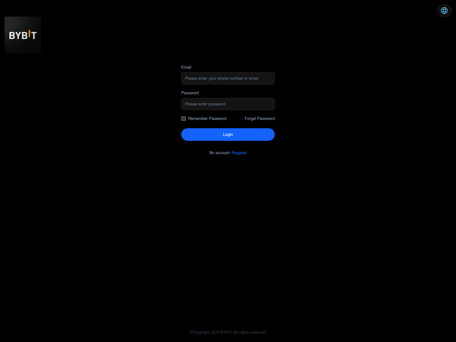 Forensic screenshot of bybitenur.com
