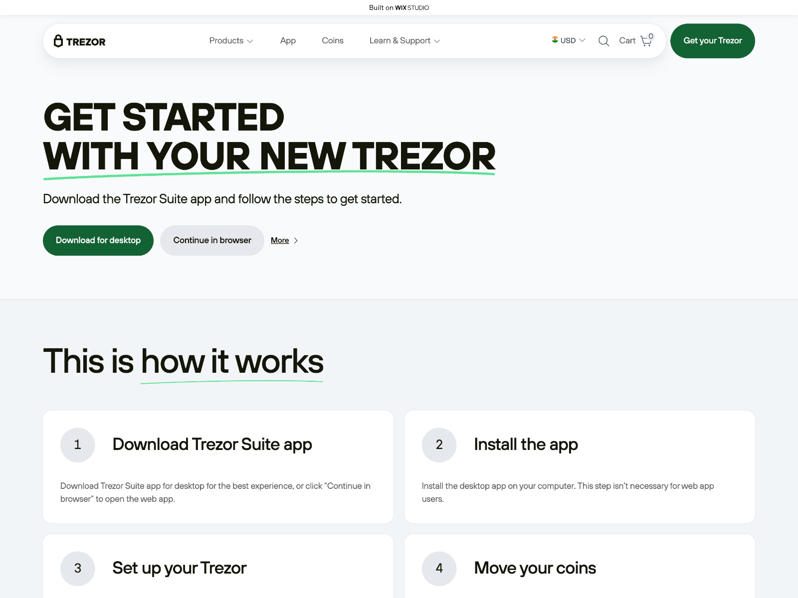 Forensic screenshot of user-terzos.wixstudio.com