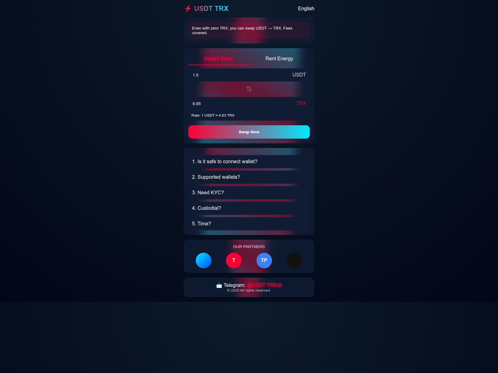 Forensic screenshot of usdttotrx.shop