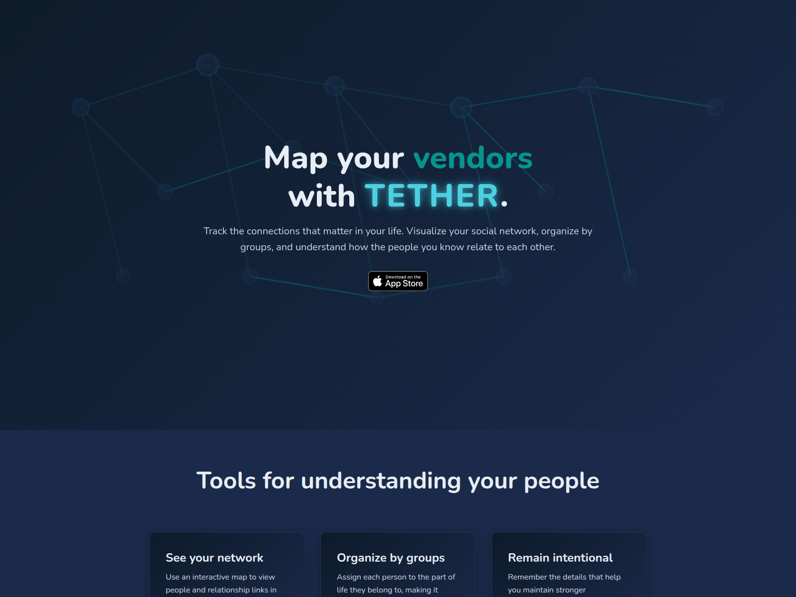 Forensic screenshot of tether.michaelwdanko.com